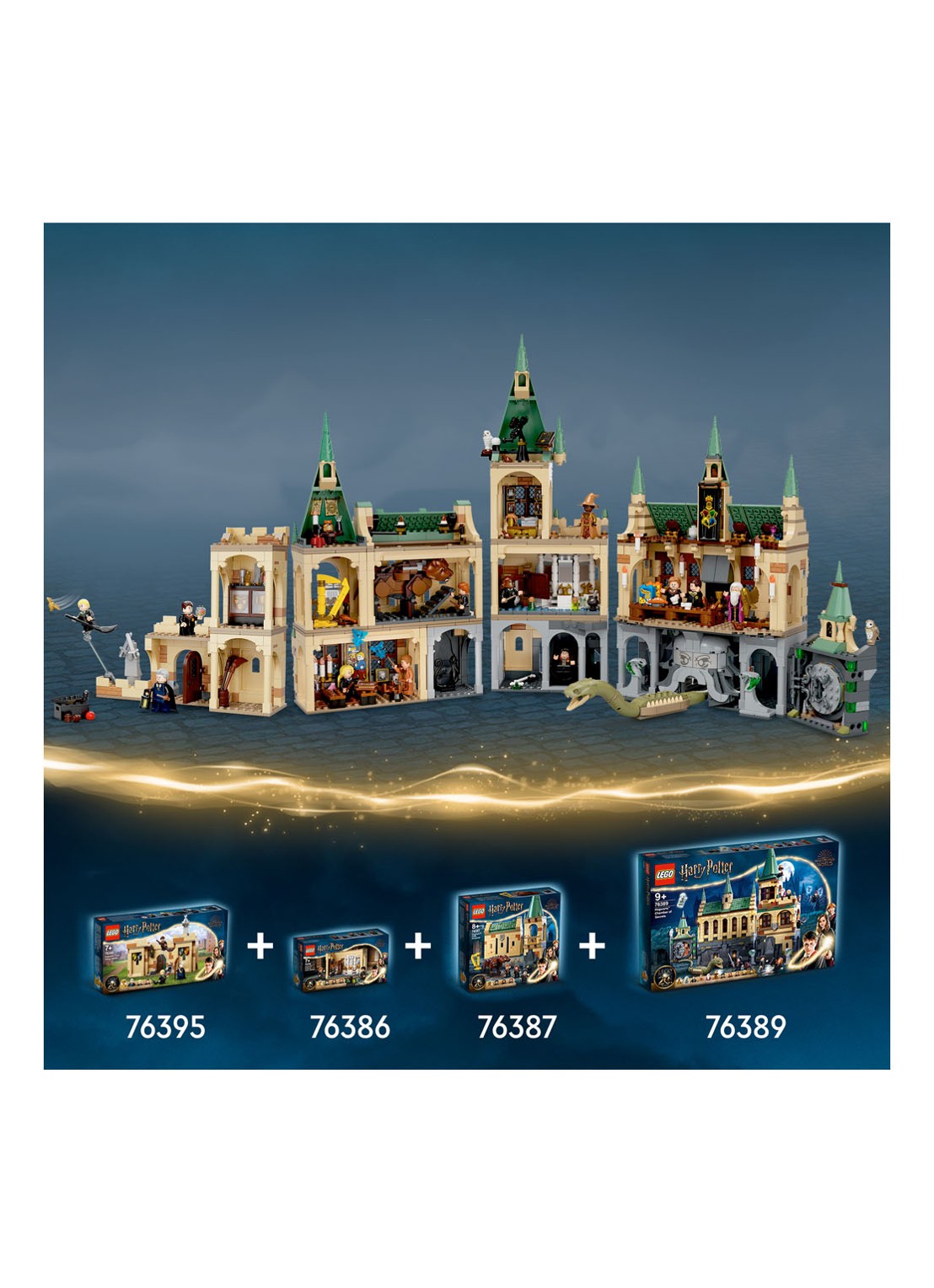 LEGO Harry Potter Zweinstein Geheime Kamer set - 76389 - detail 6 bruin