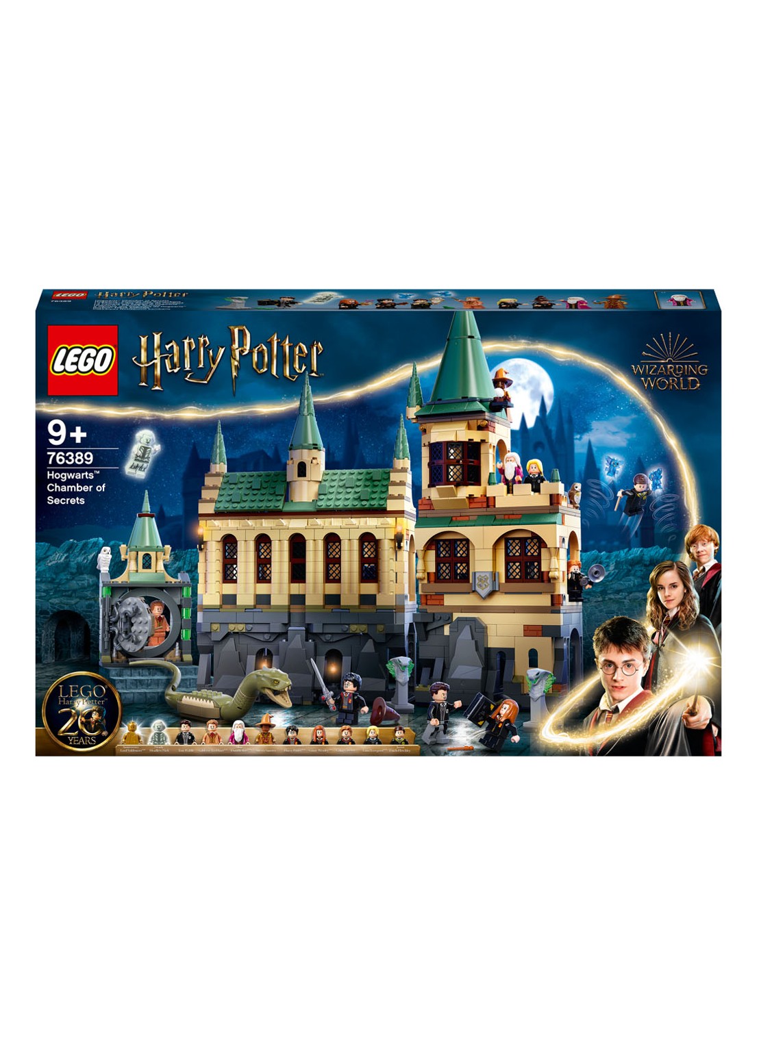LEGO Harry Potter Zweinstein Geheime Kamer set - 76389 - voorkant bruin