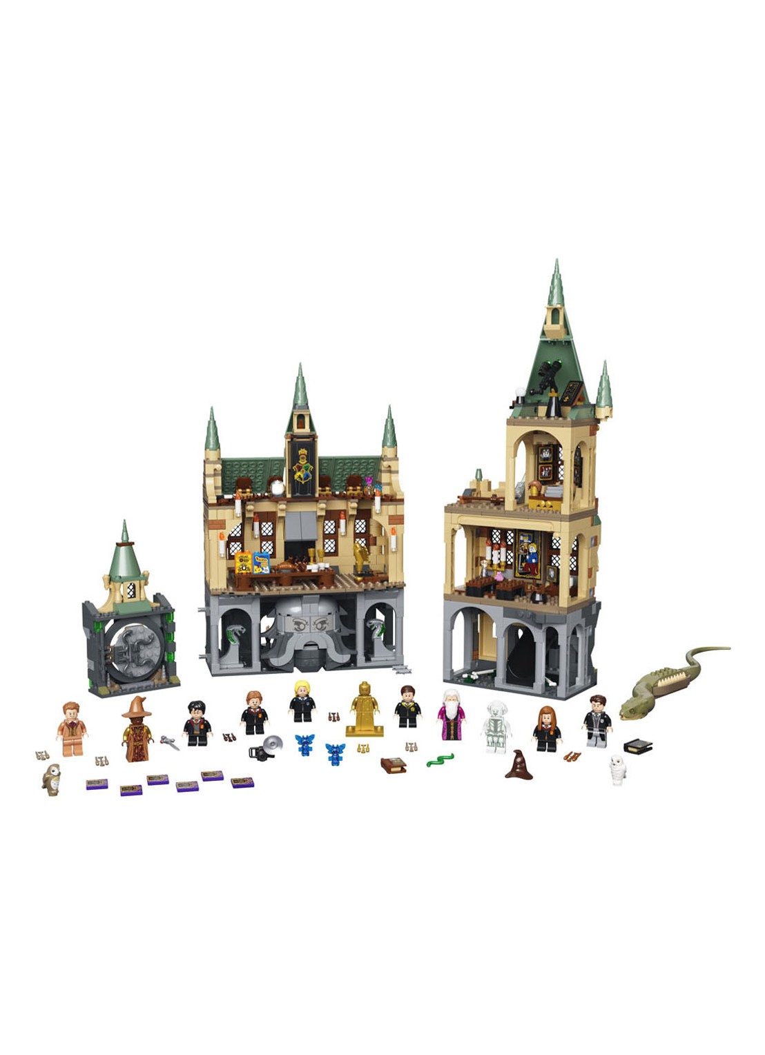 LEGO Harry Potter Zweinstein Geheime Kamer set - 76389 - voorkant 2 bruin