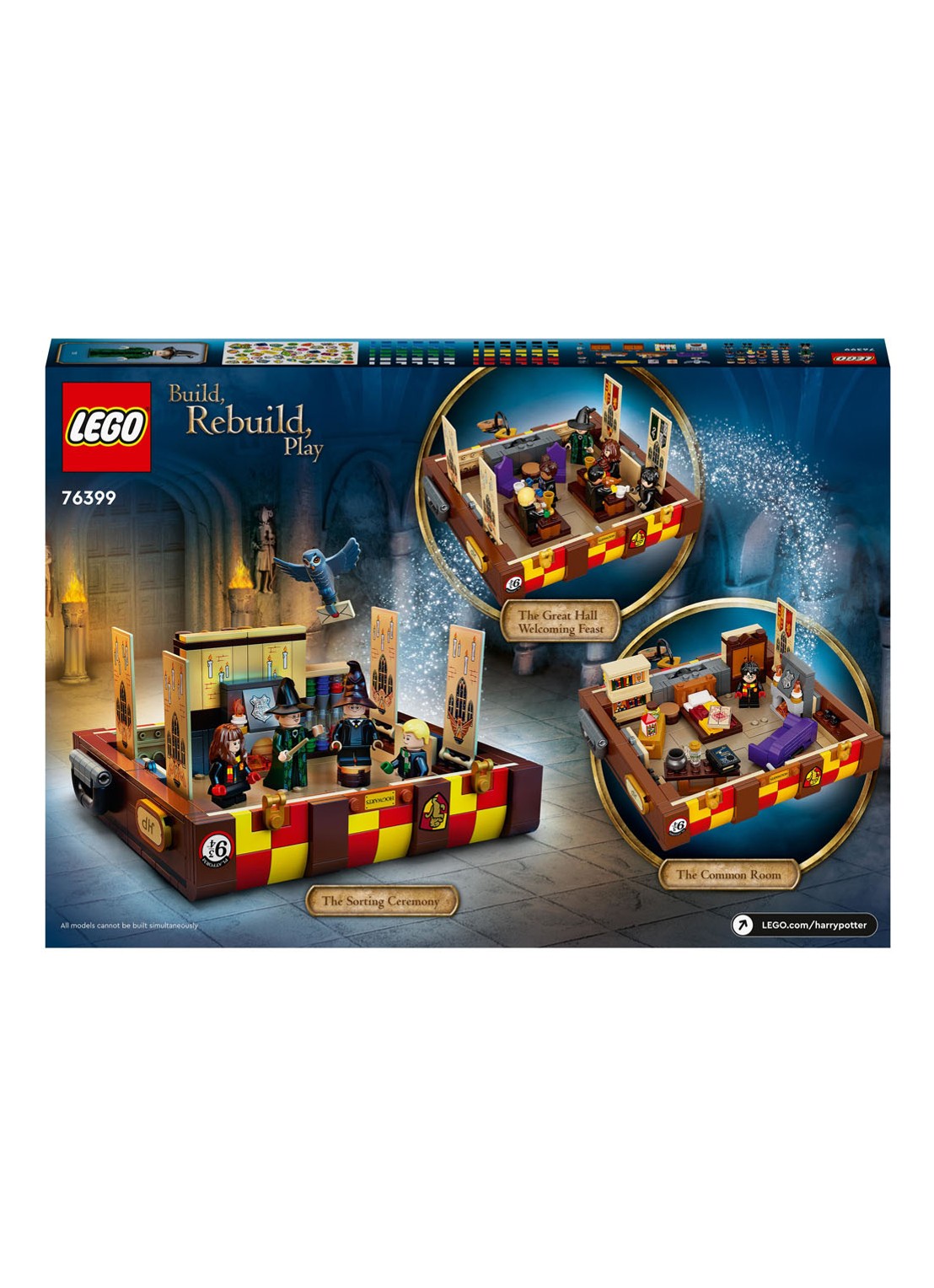 LEGO Harry Potter Zweinstein Magische hutkoffer - 76399 - detail 4 multicolor