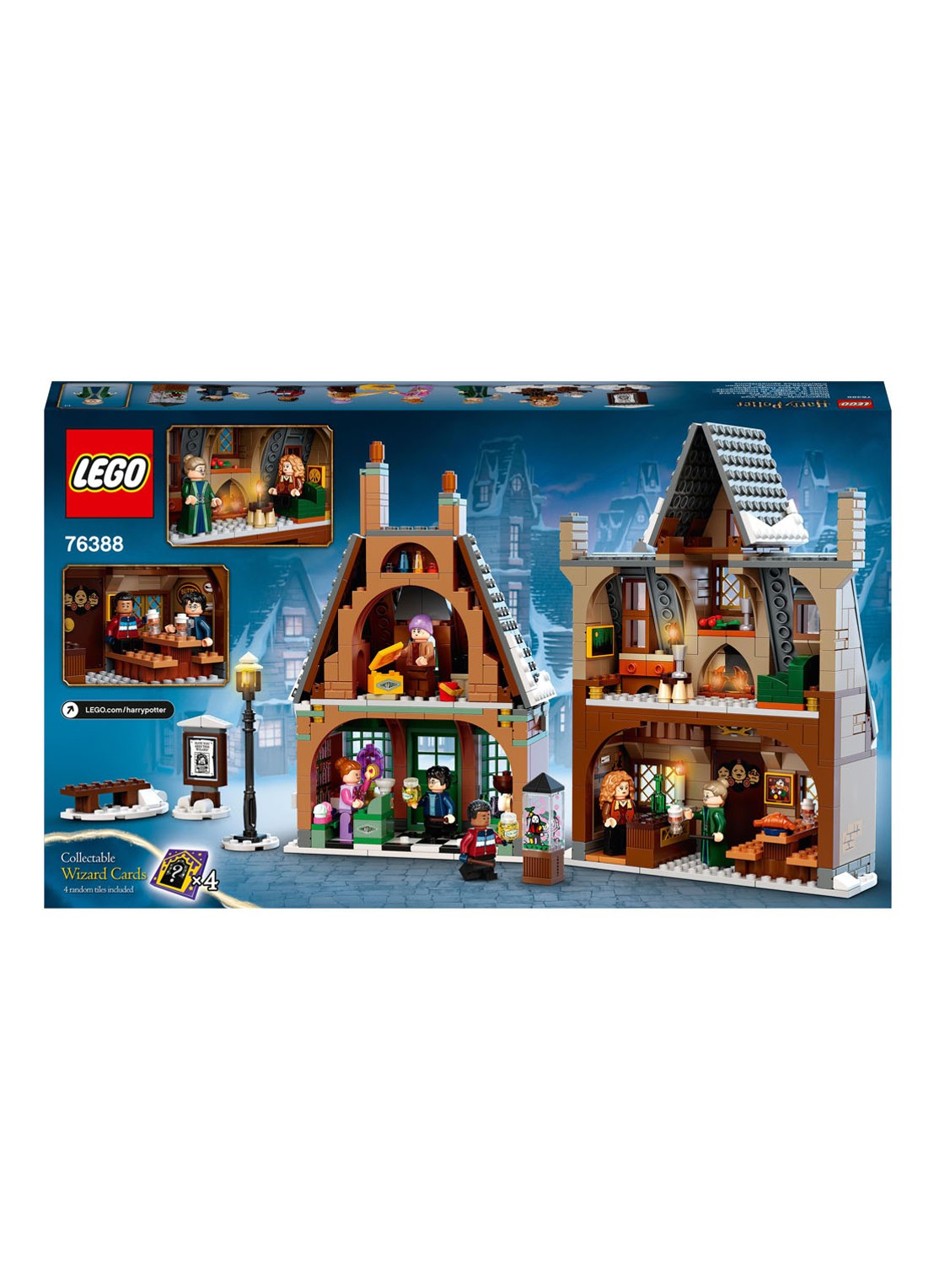 LEGO Harry Potter Zweinsveld Dorpsbezoek - bouwset 76388 - detail 5 bruin