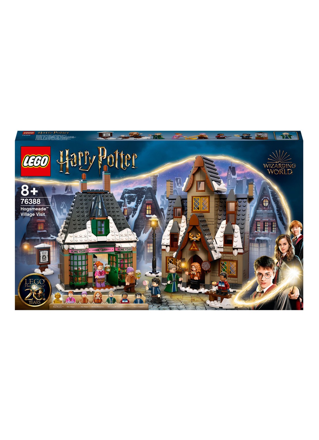LEGO Harry Potter Zweinsveld Dorpsbezoek - bouwset 76388 - voorkant 6 bruin