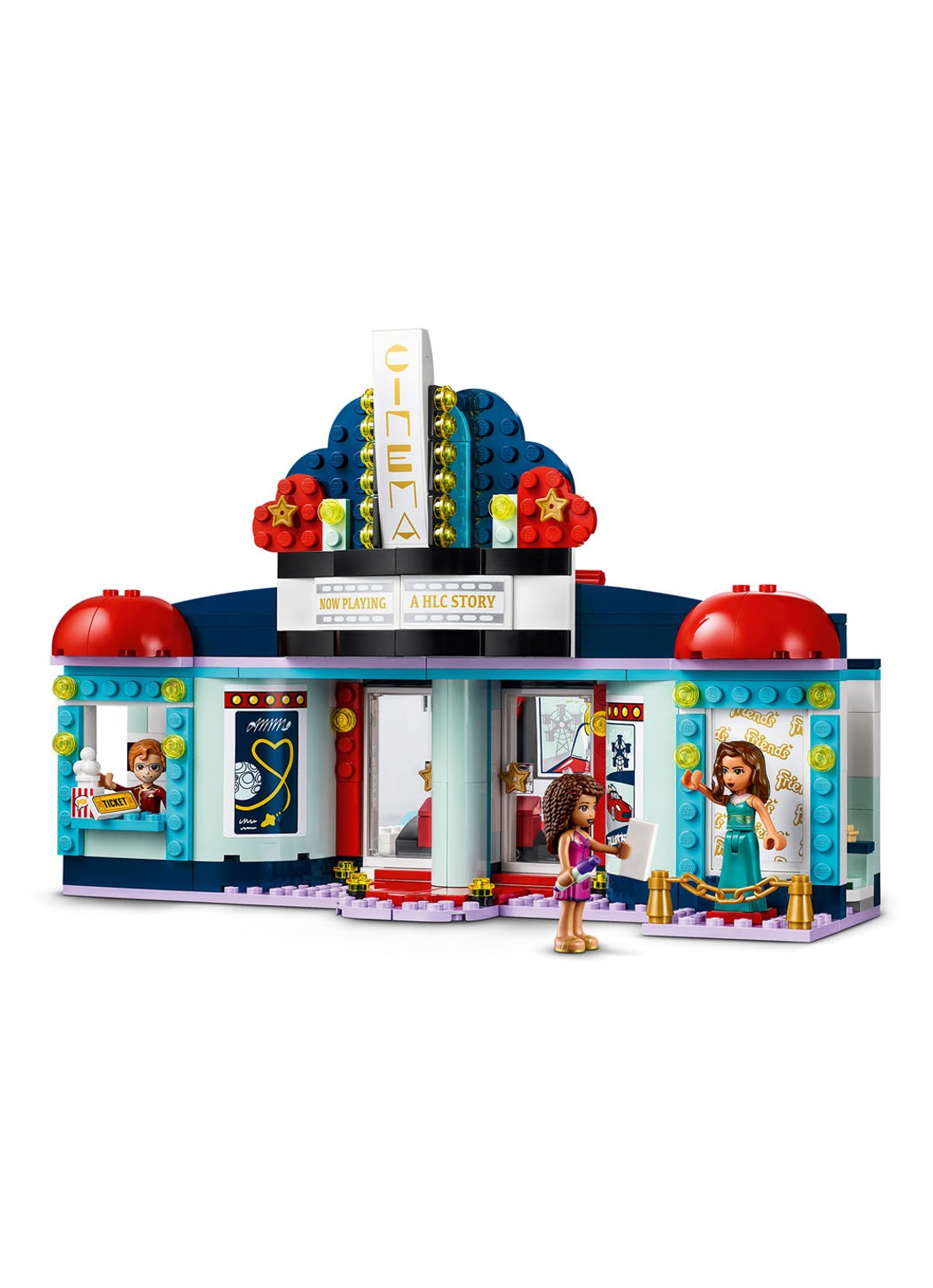 LEGO Heartlake City bioscoop - 41448 - voorkant 2 blauw