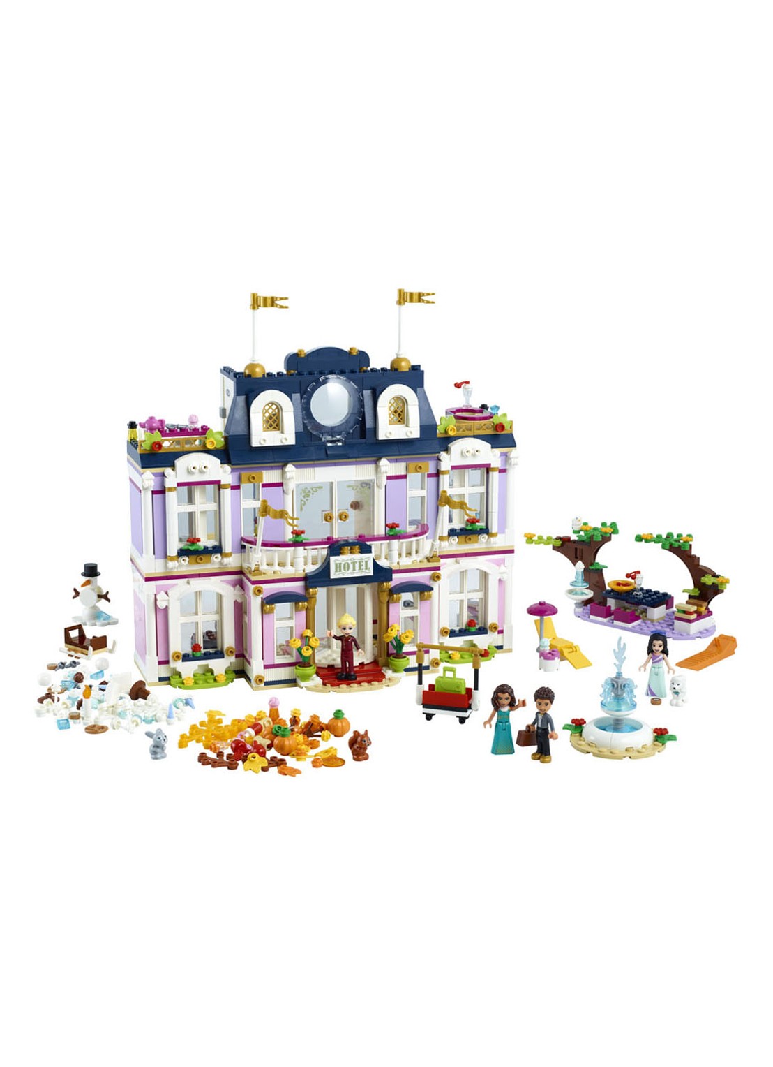 LEGO Heartlake City Grand Hotel Set - 41684 - voorkant 7 multicolor