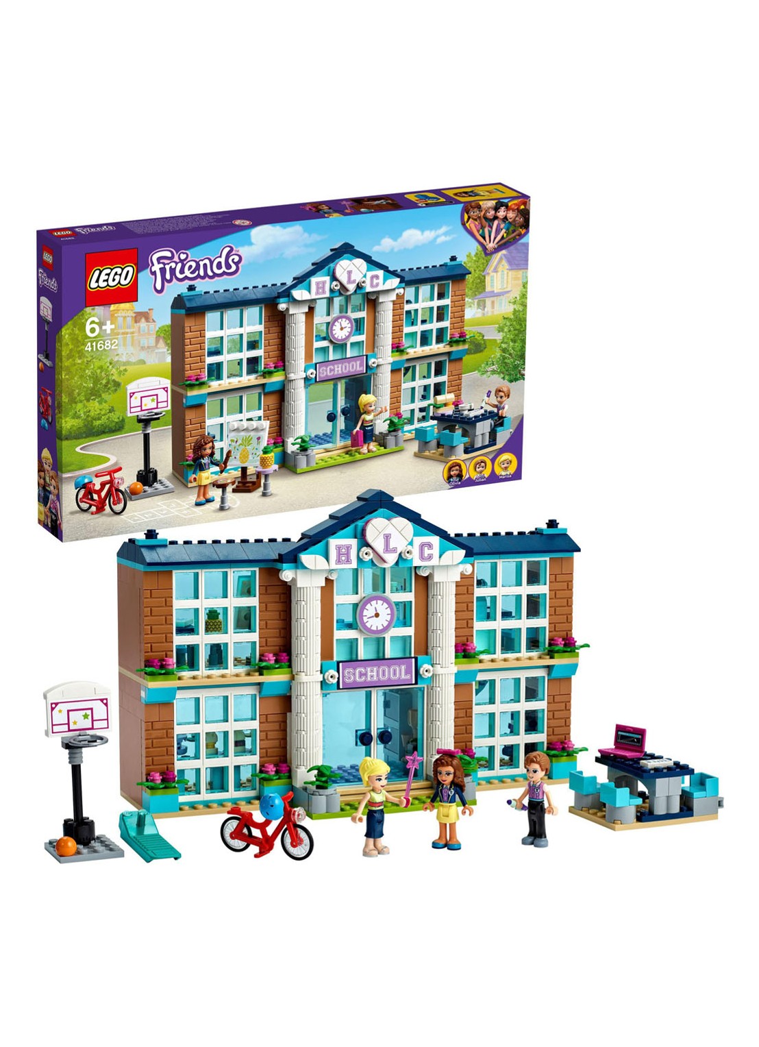 LEGO Heartlake City school Set - 41682 - detail 3 multicolor
