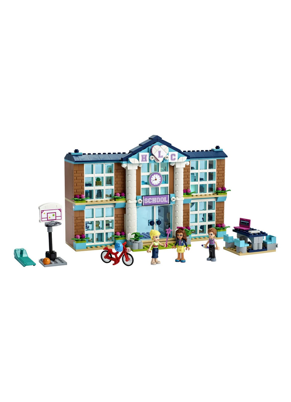 LEGO Heartlake City school Set - 41682 - voorkant 2 multicolor