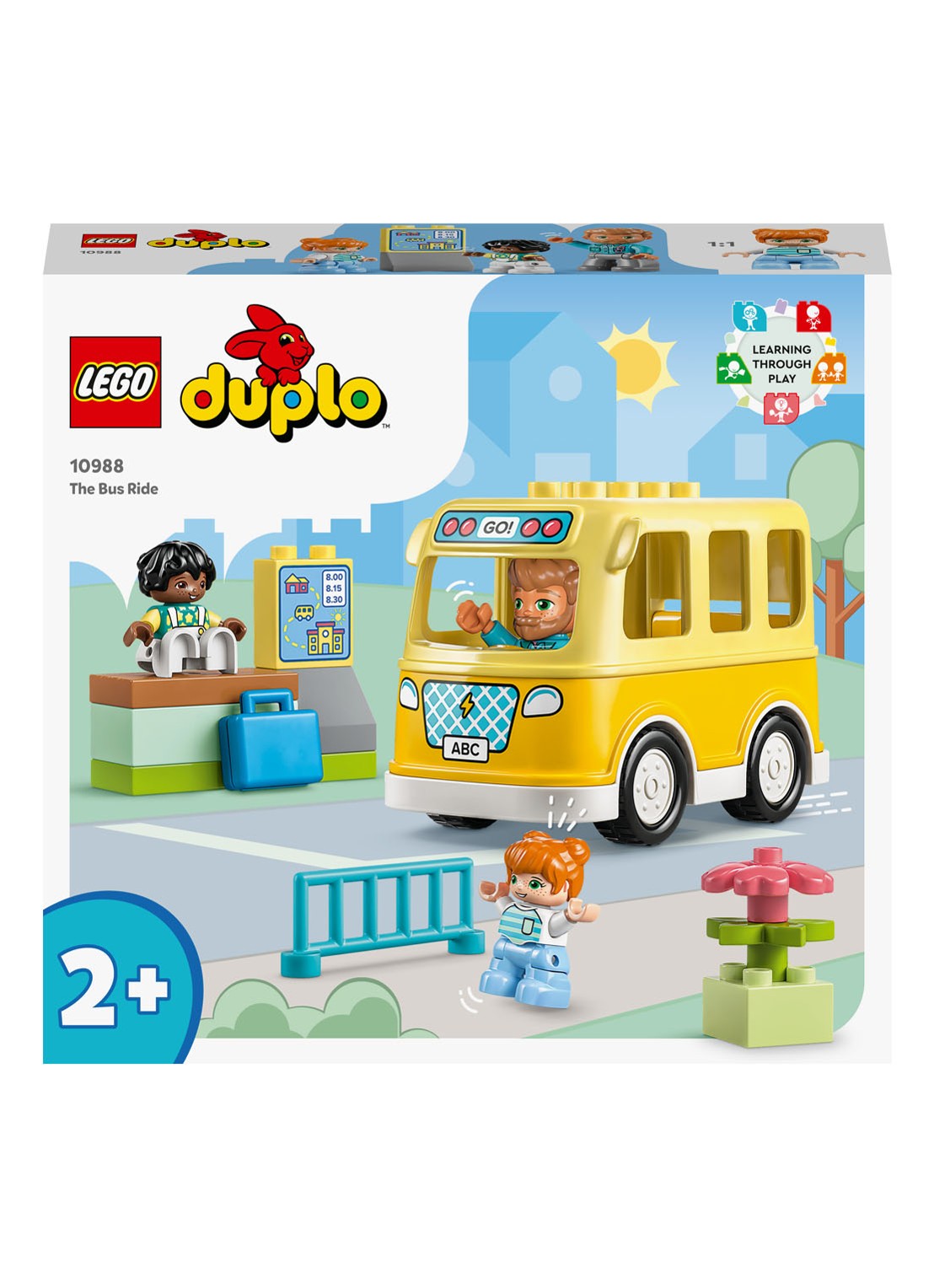 LEGO Het busritje - bouwset 10988 - voorkant 3 multicolor