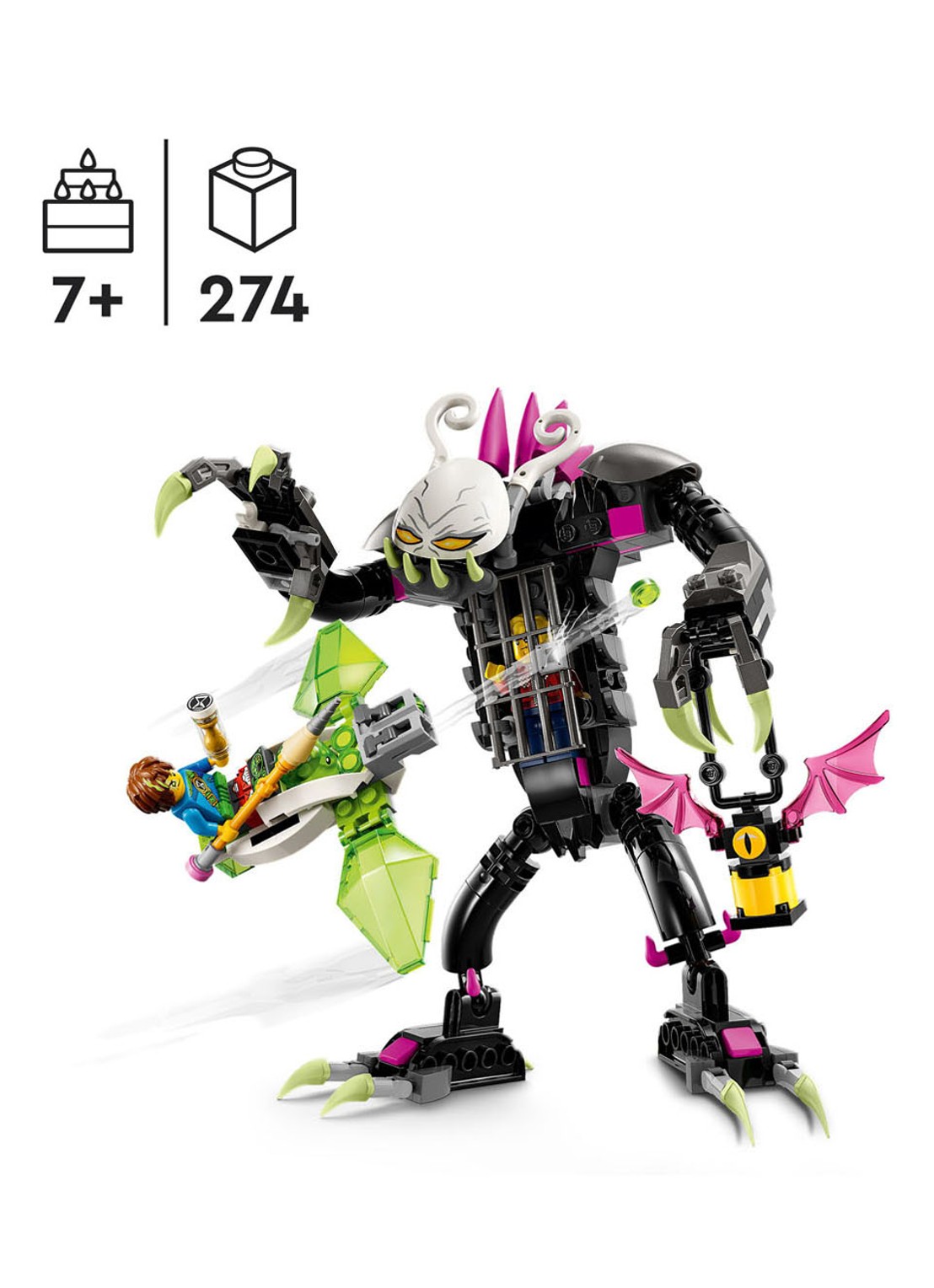 LEGO Het Grimmonster - bouwset 71455 - detail 3 multicolor