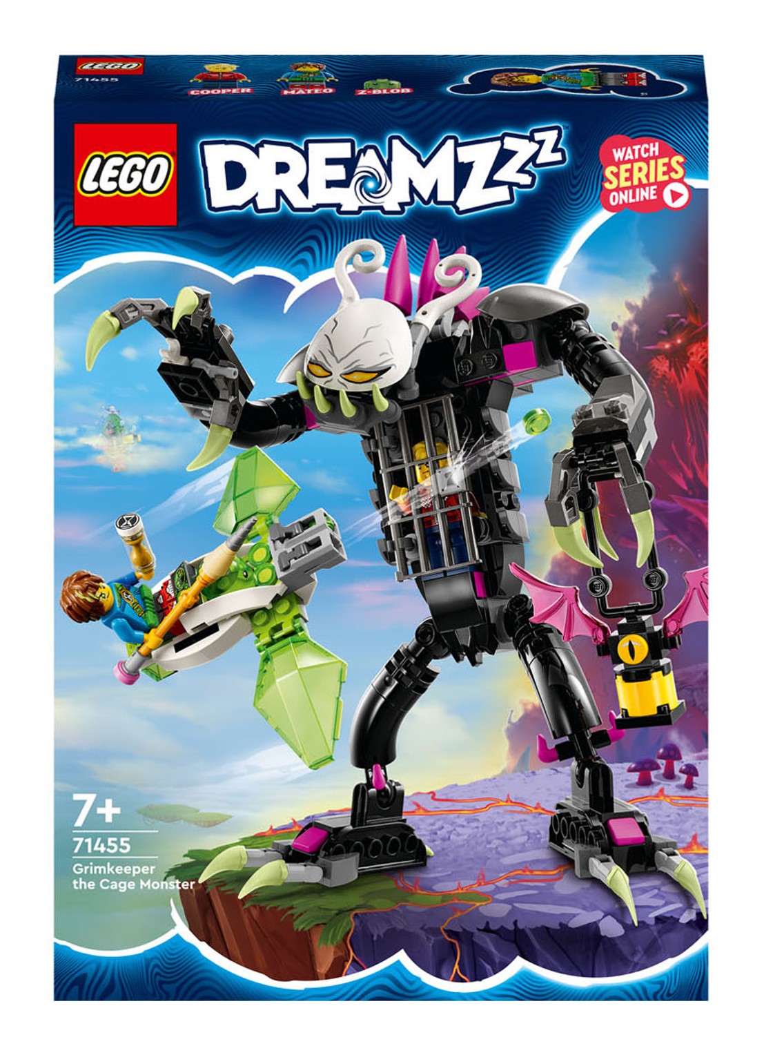 LEGO Het Grimmonster - bouwset 71455 - voorkant multicolor