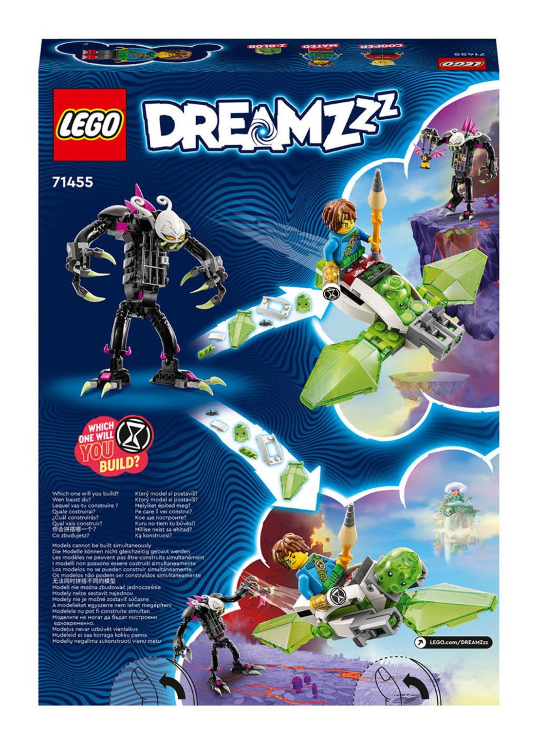LEGO Het Grimmonster - bouwset 71455 - voorkant 2 multicolor