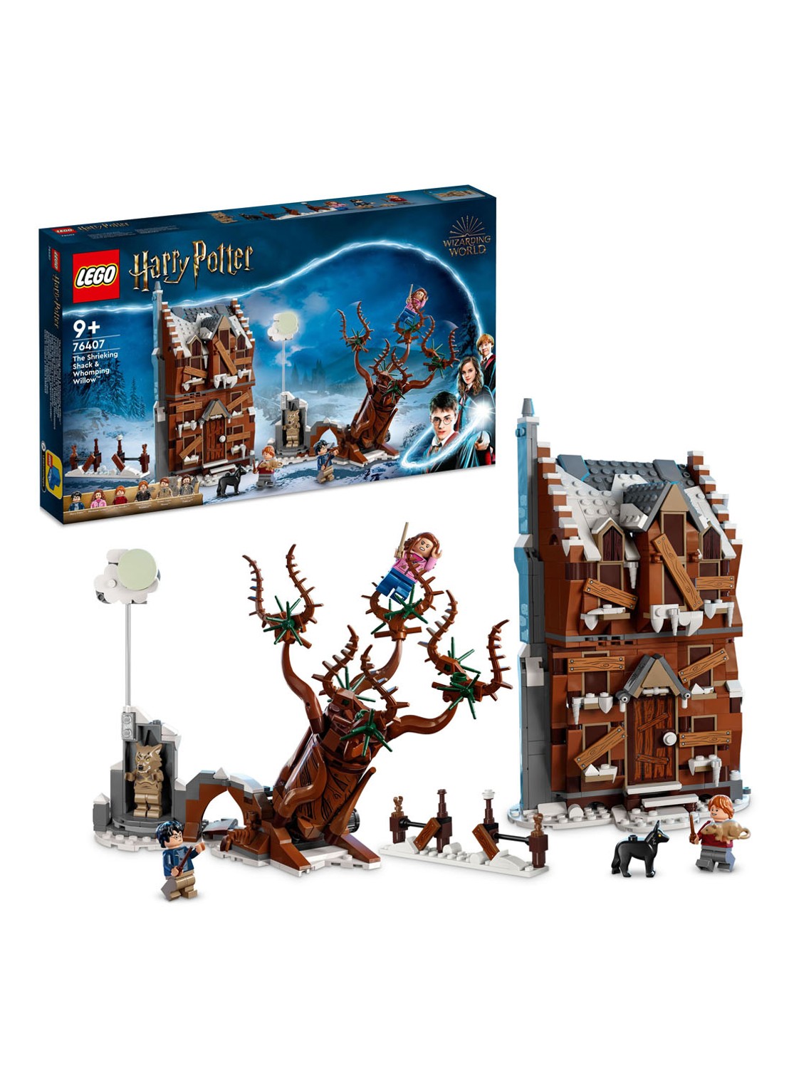 LEGO Het Krijsende Krot & De Beukwilg - 76407 - detail 3 multicolor