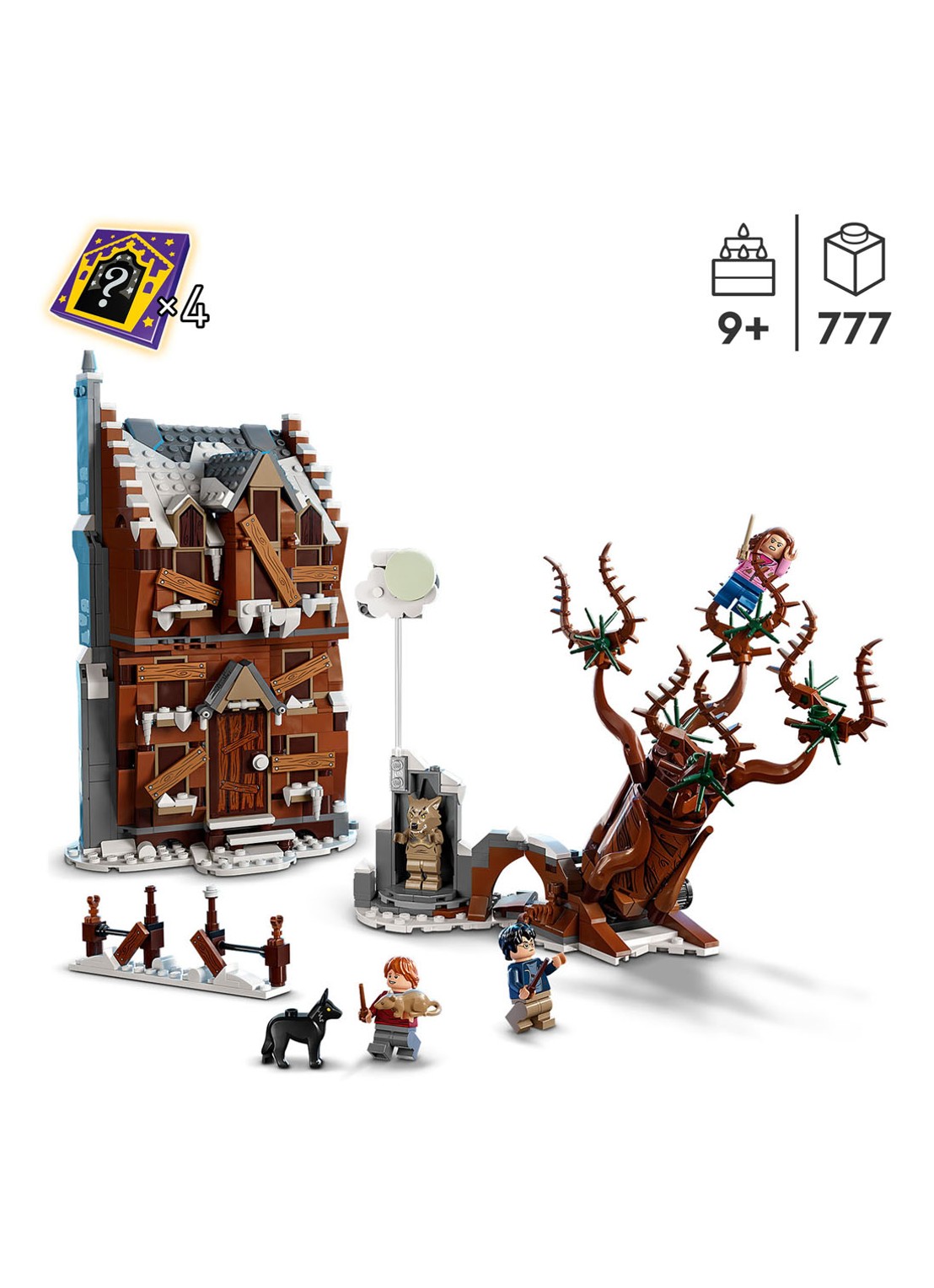 LEGO Het Krijsende Krot & De Beukwilg - 76407 - detail 6 multicolor