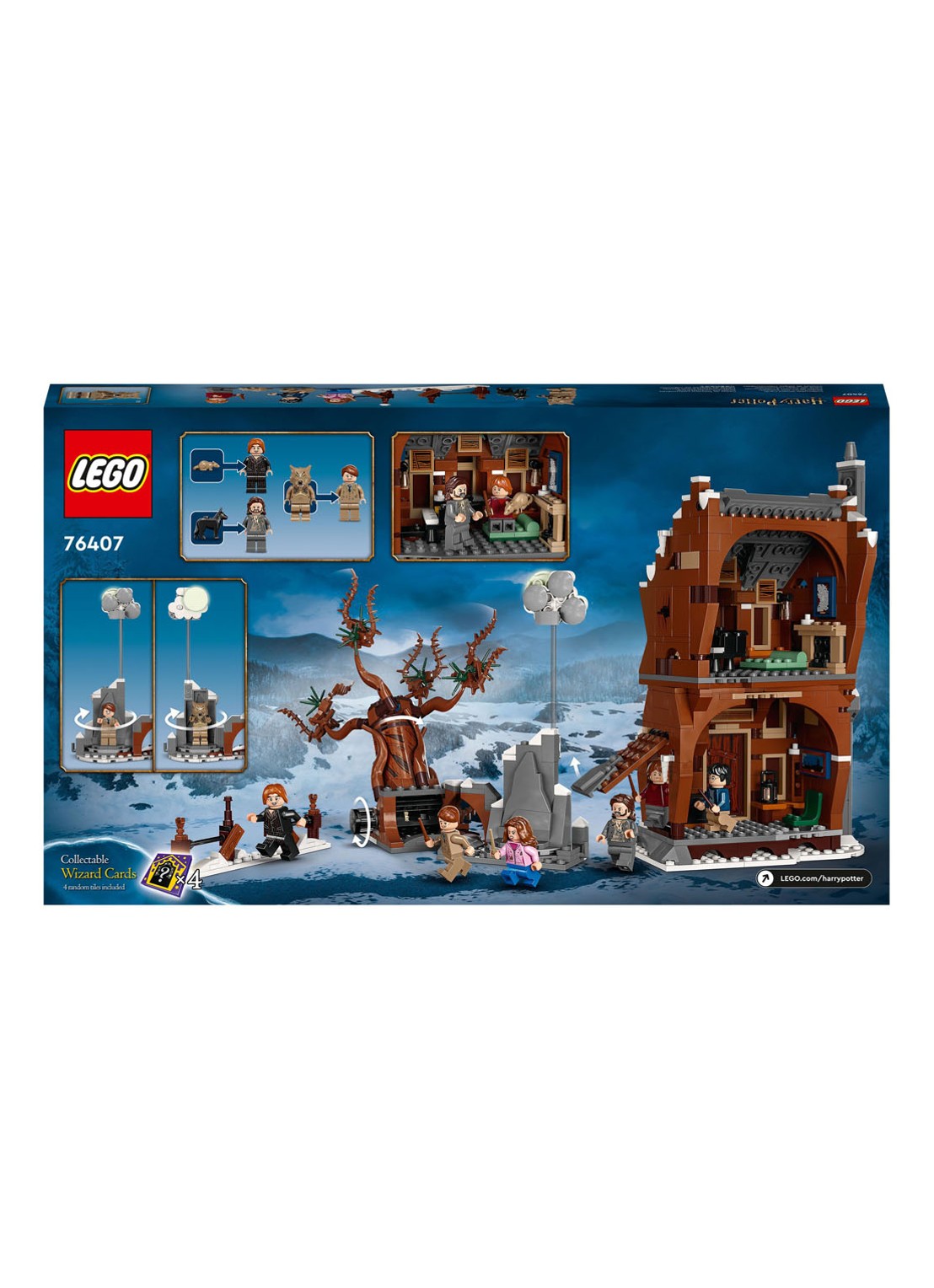 LEGO Het Krijsende Krot & De Beukwilg - 76407 - detail 7 multicolor
