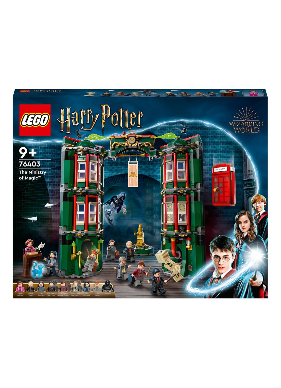 LEGO Het Ministerie van Toverkunst - 76403 - voorkant multicolor