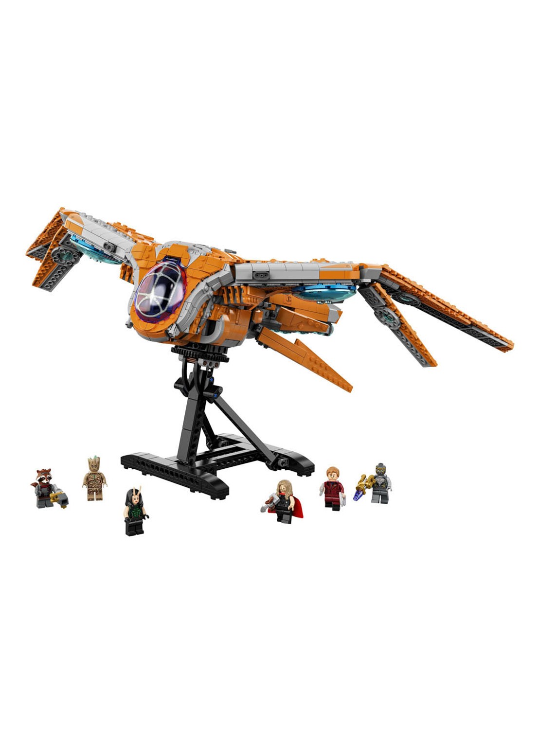 LEGO Het schip van de Guardians - 76193 - voorkant 2 oranje