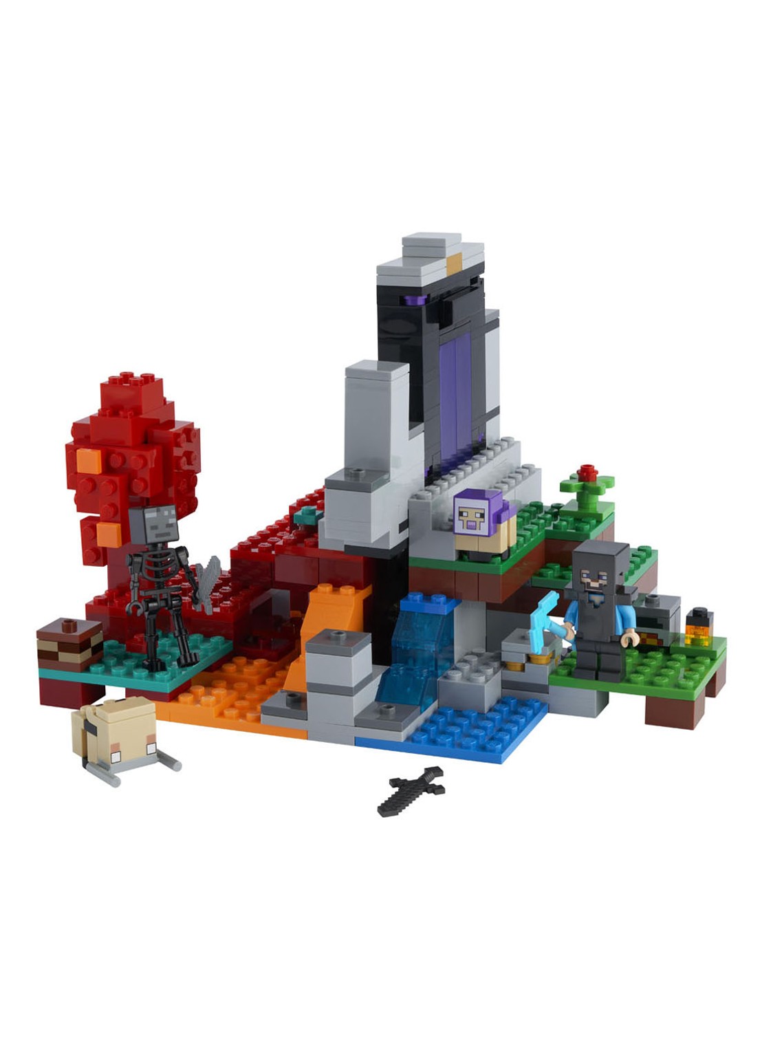 LEGO Het Verwoeste Portaal - 21172 - voorkant 7 multicolor