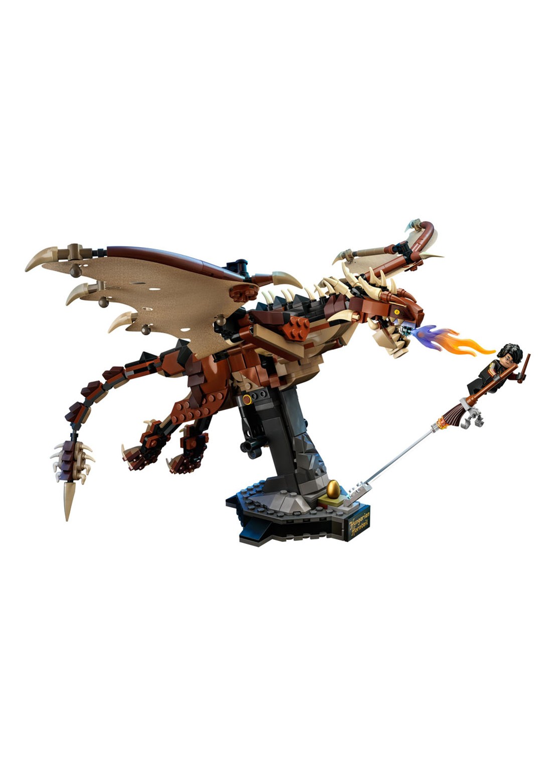 LEGO Hongaarse Hoornstaart draak - 76406 - voorkant 2 multicolor