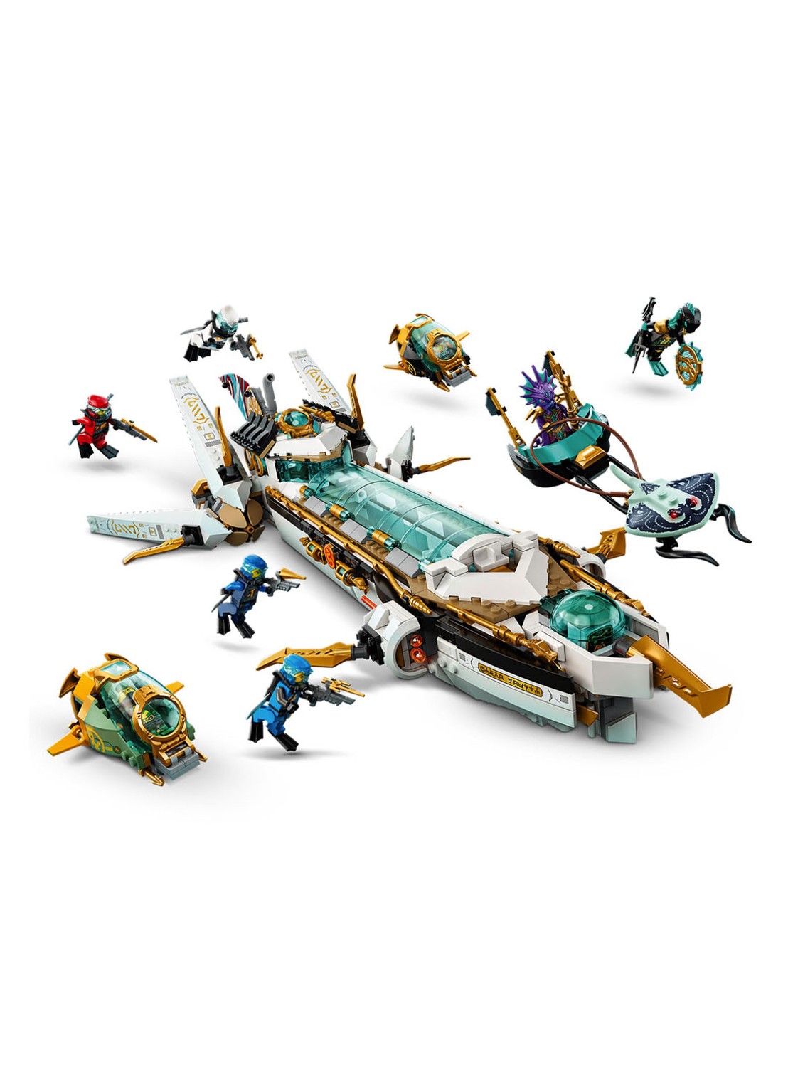 LEGO Hydro Bounty Onderzeeër Set - 71756 - detail 4 multicolor