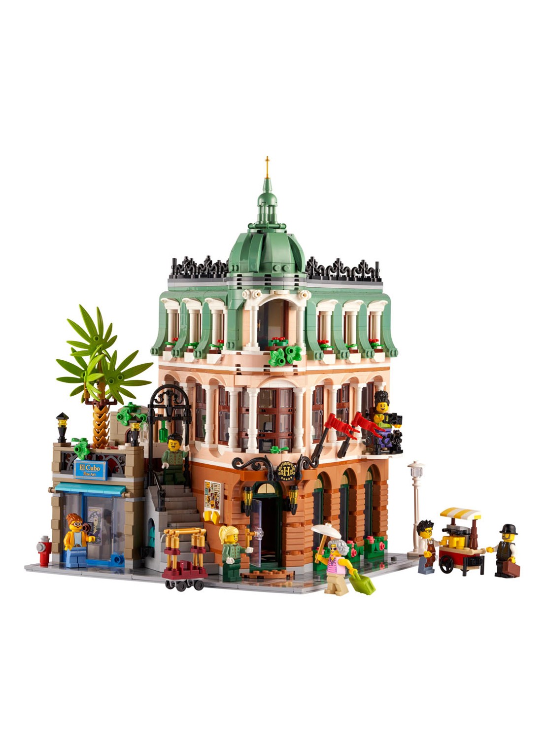 LEGO Icons Boetiekhotel - 10297 - voorkant 7 multicolor