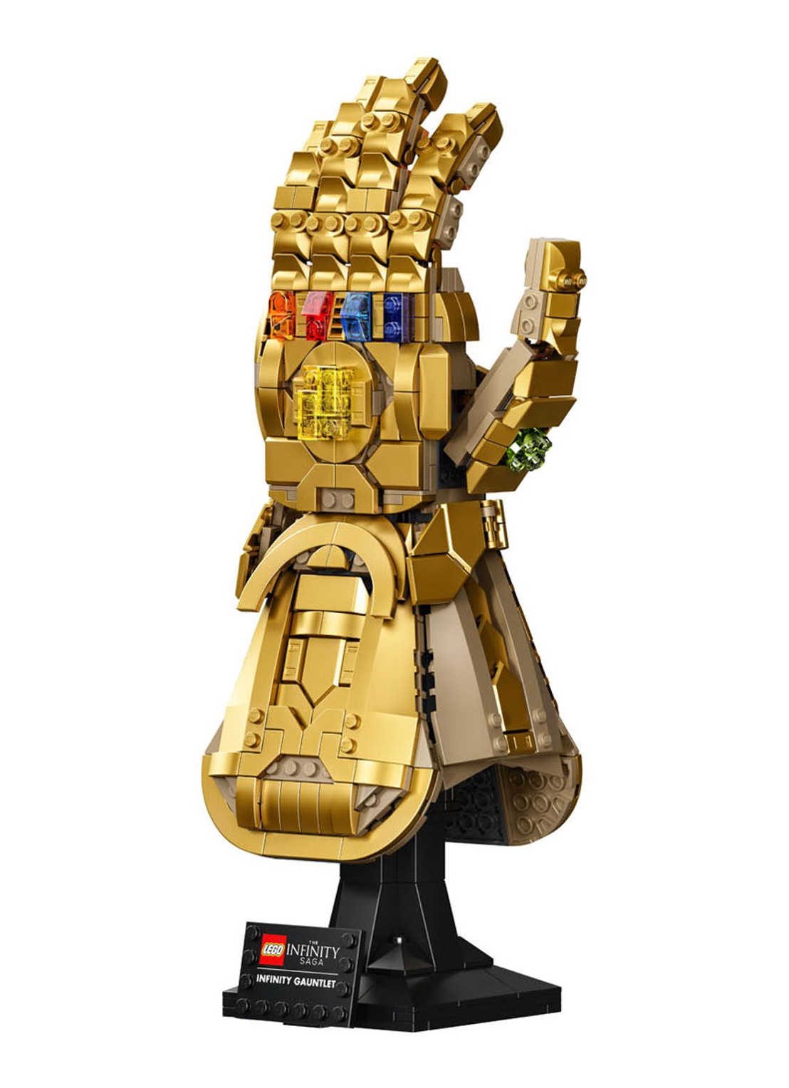 LEGO Infinity Gauntlet Thanos set - 76191 - voorkant 2 goud