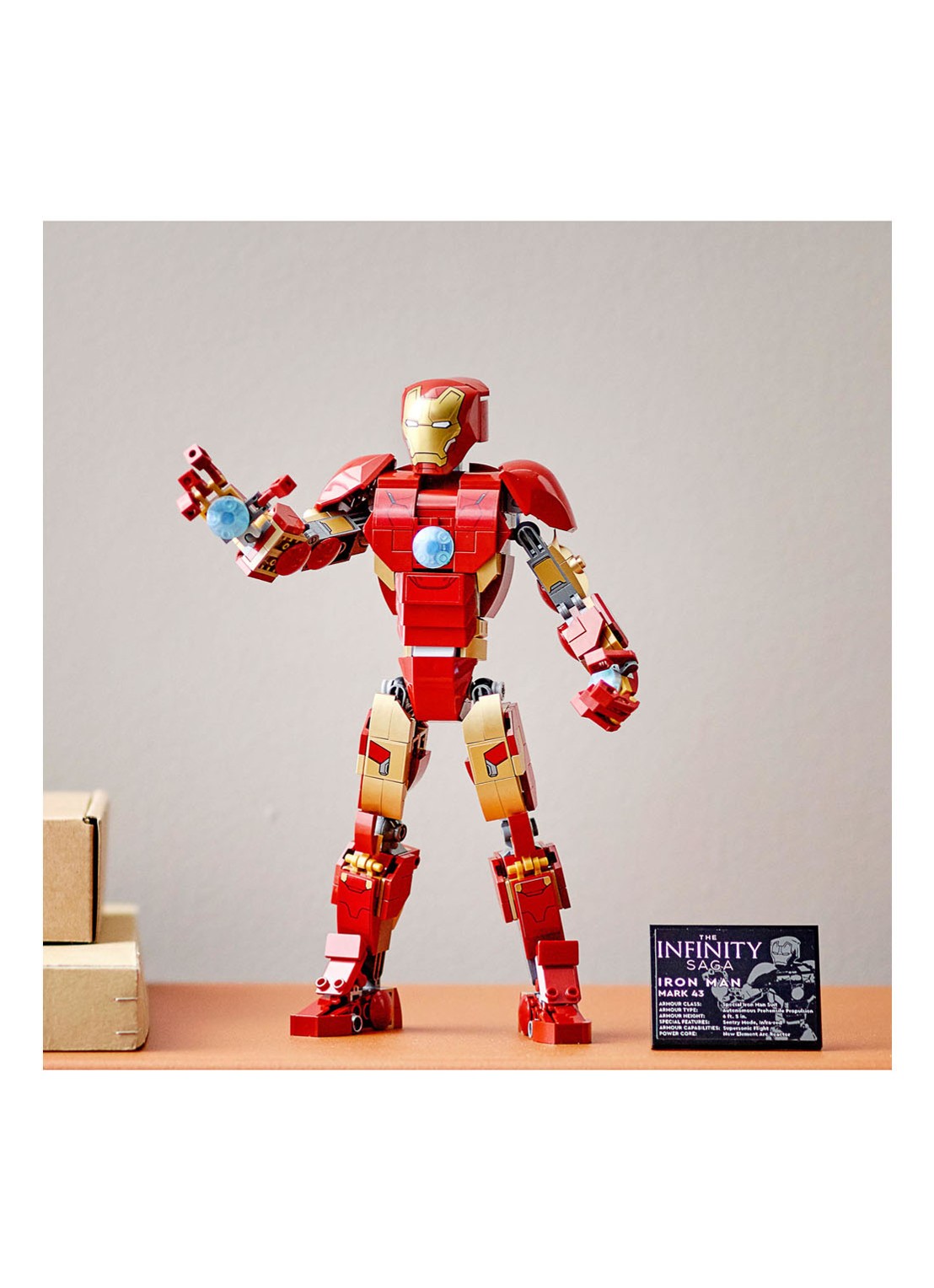 LEGO Iron Man Figuur bouwspeelgoed - 76206 - detail 5 multicolor
