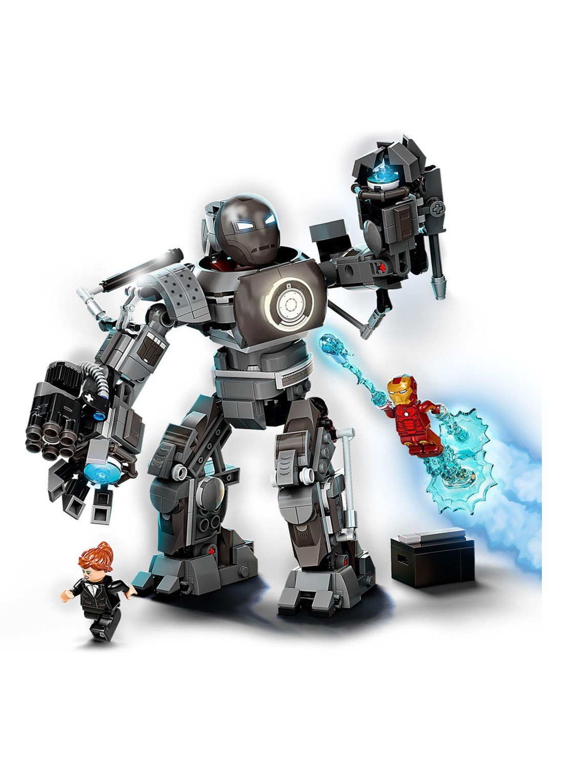 LEGO Iron Man: Iron Monger Mayhem - 76190 - detail 4 zwart