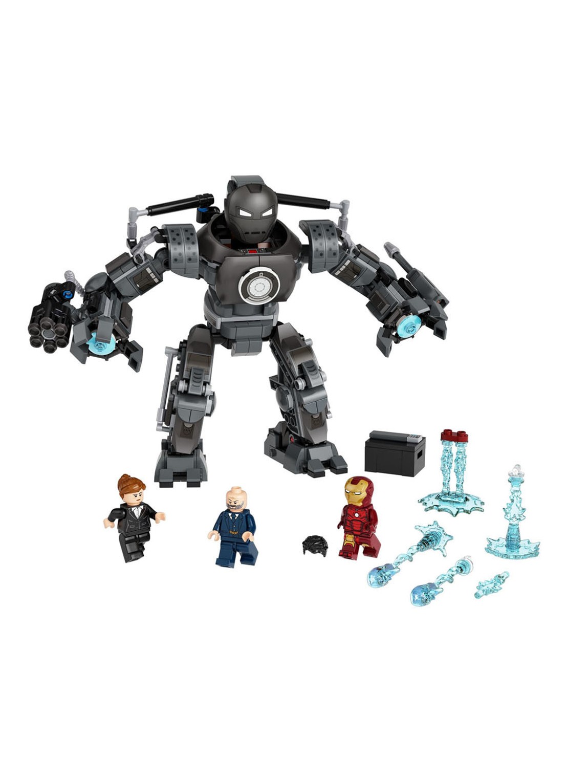 LEGO Iron Man: Iron Monger Mayhem - 76190 - voorkant 2 zwart