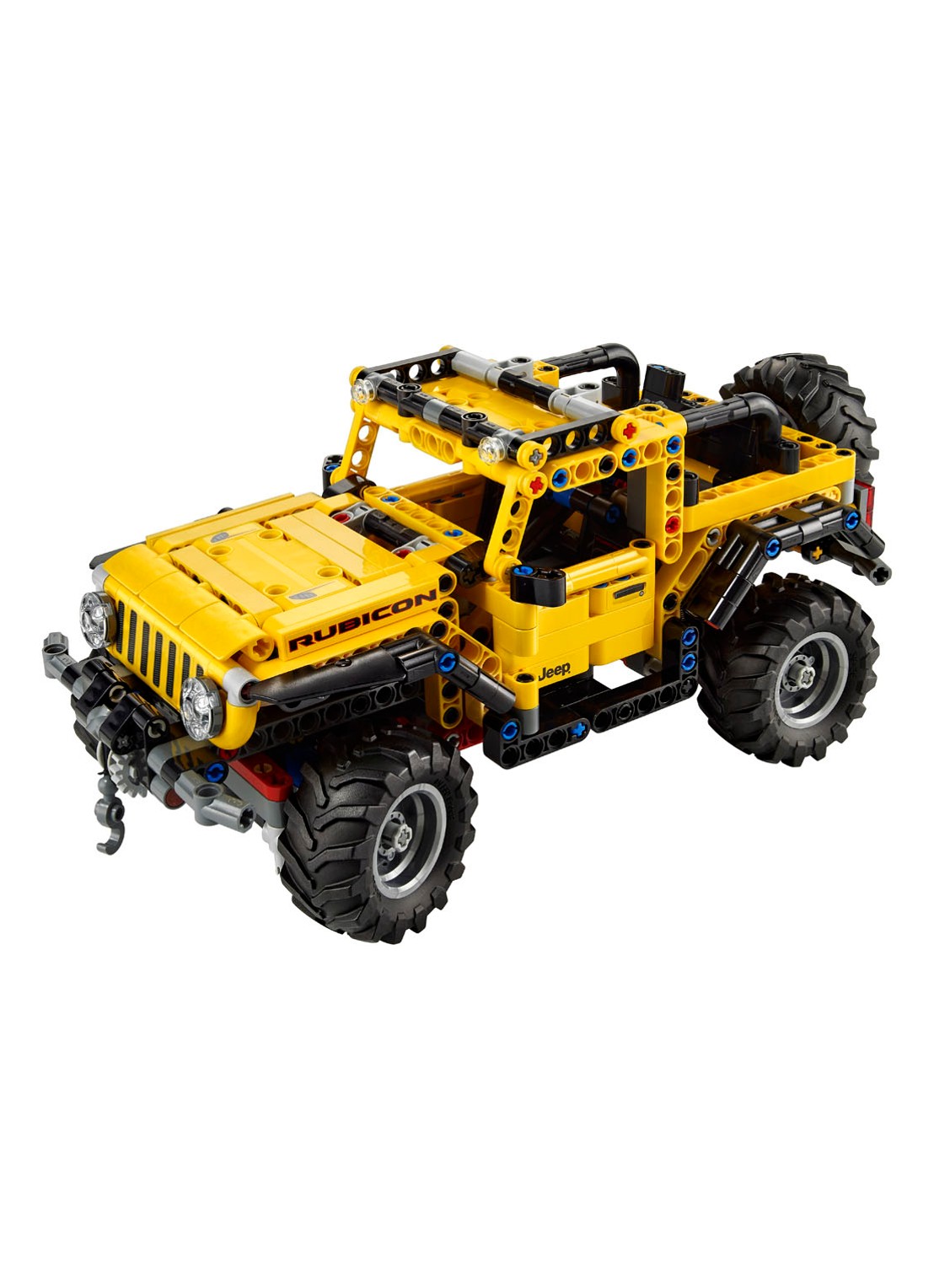 LEGO Jeep Wrangler - 42122 - voorkant 2 geel