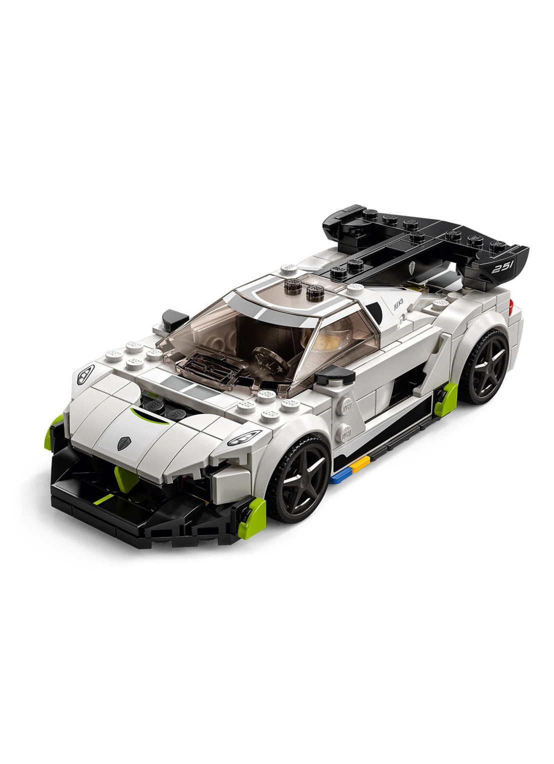 LEGO Koenigsegg Jesko - 76900 - detail 4 wit