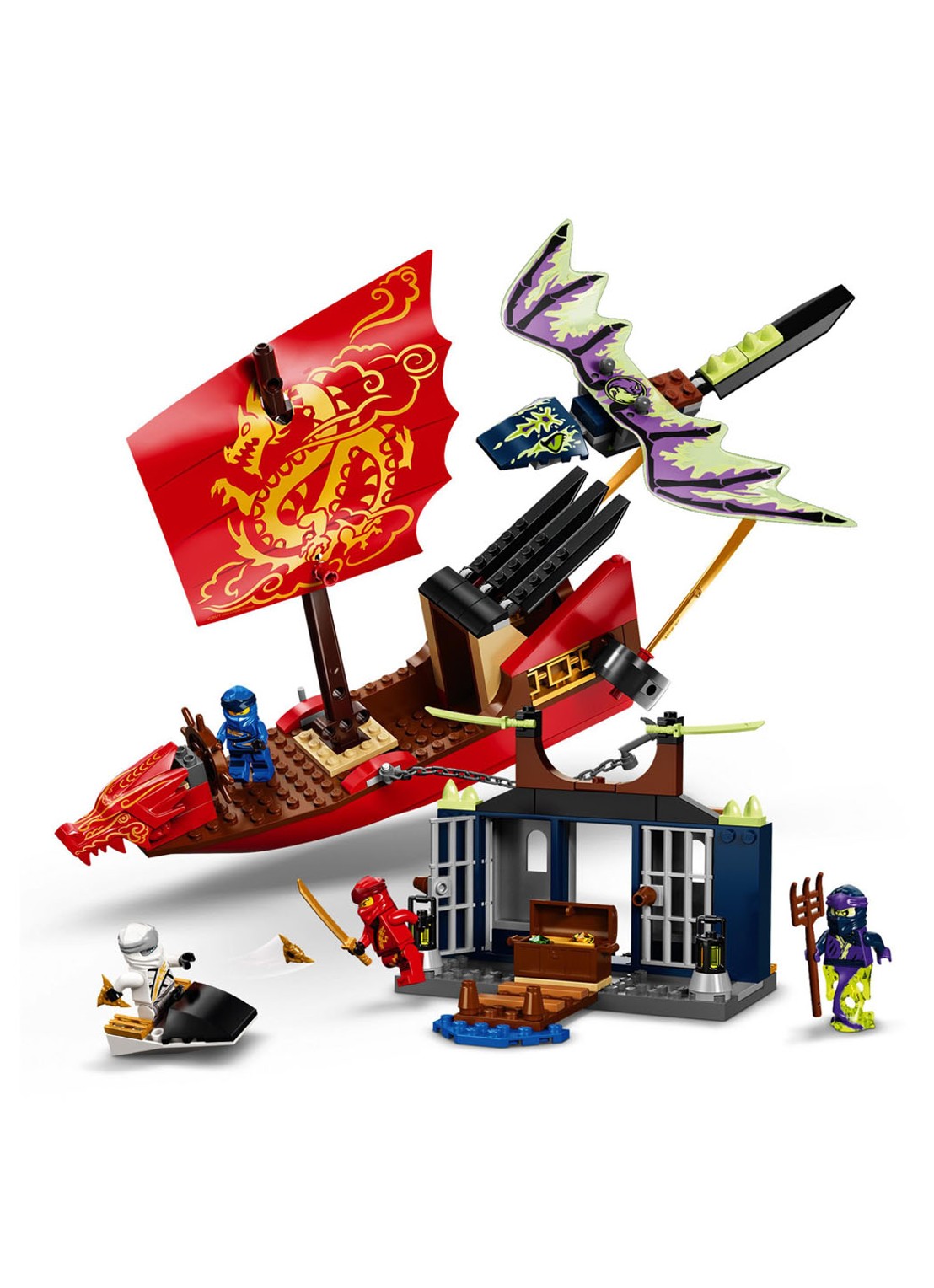 LEGO Legacy Destiny's Bounty Set - 71749 - detail 4 rood