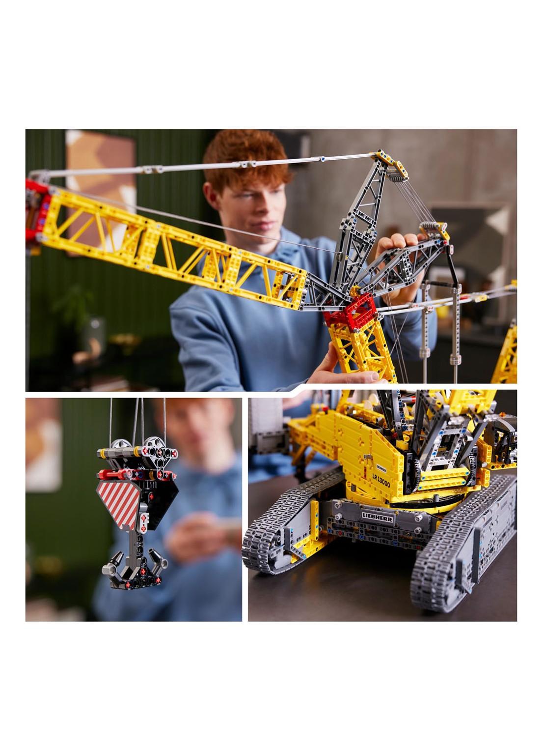 LEGO Liebherr hijskraan LR13000 bouwset -  42146 - detail 3 undefined