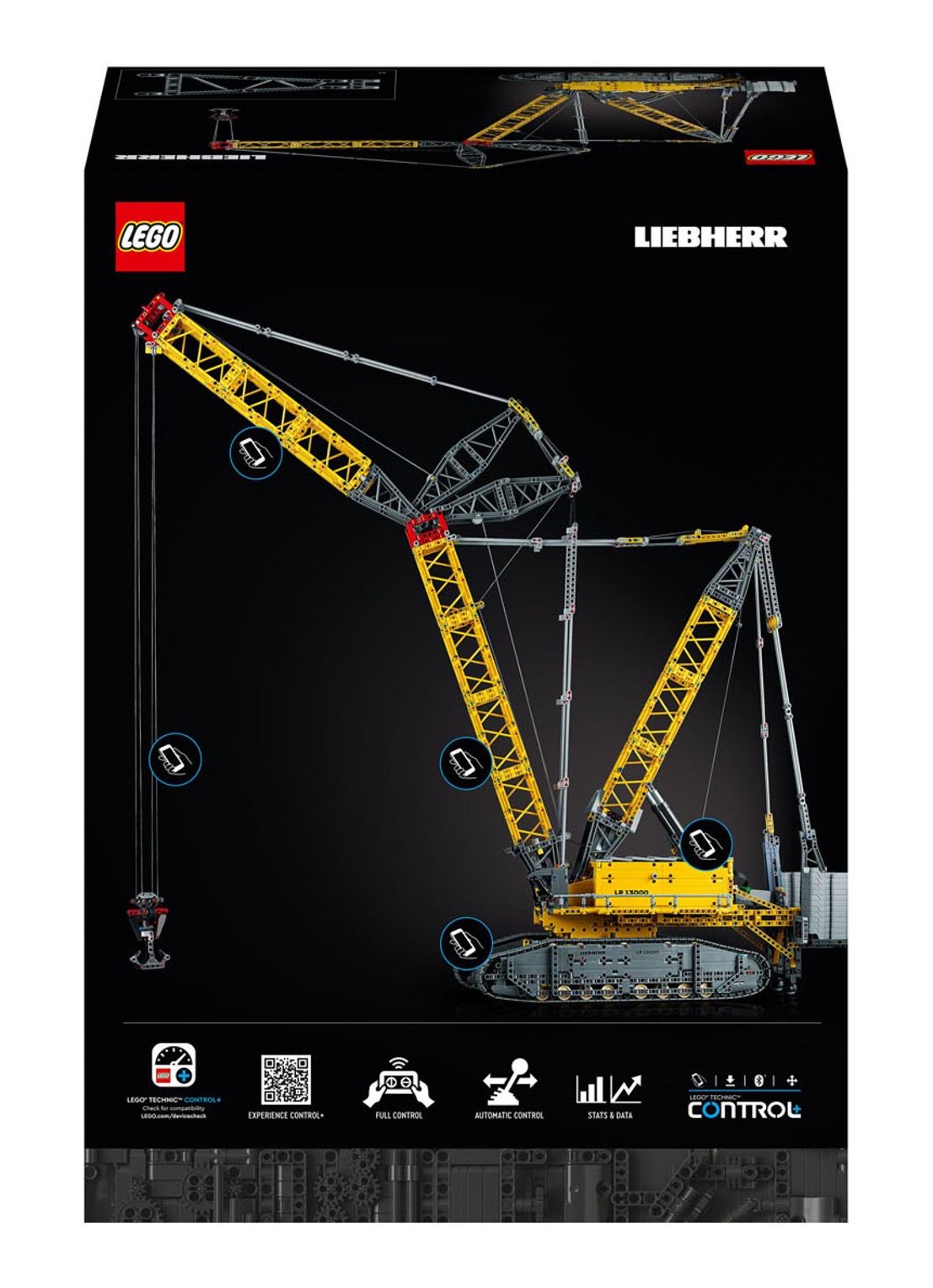 LEGO Liebherr hijskraan LR13000 bouwset -  42146 - detail 5 undefined