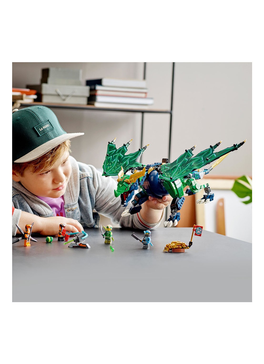 LEGO Lloyd's Legendarische Draak bouwspeelgoed - 71766 - detail 6 multicolor