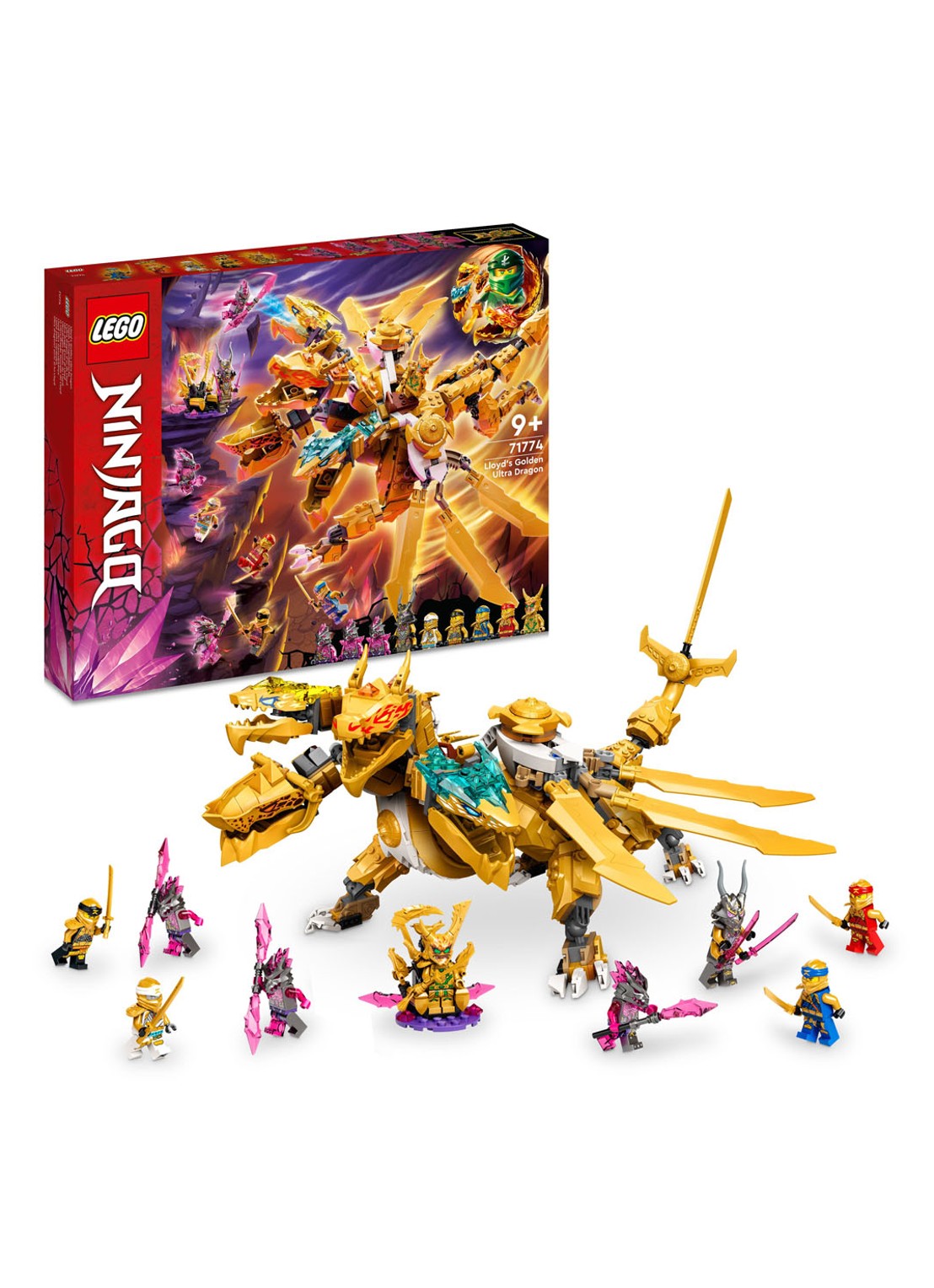 LEGO Lloyds gouden ultra draak - 71774 - detail 3 multicolor