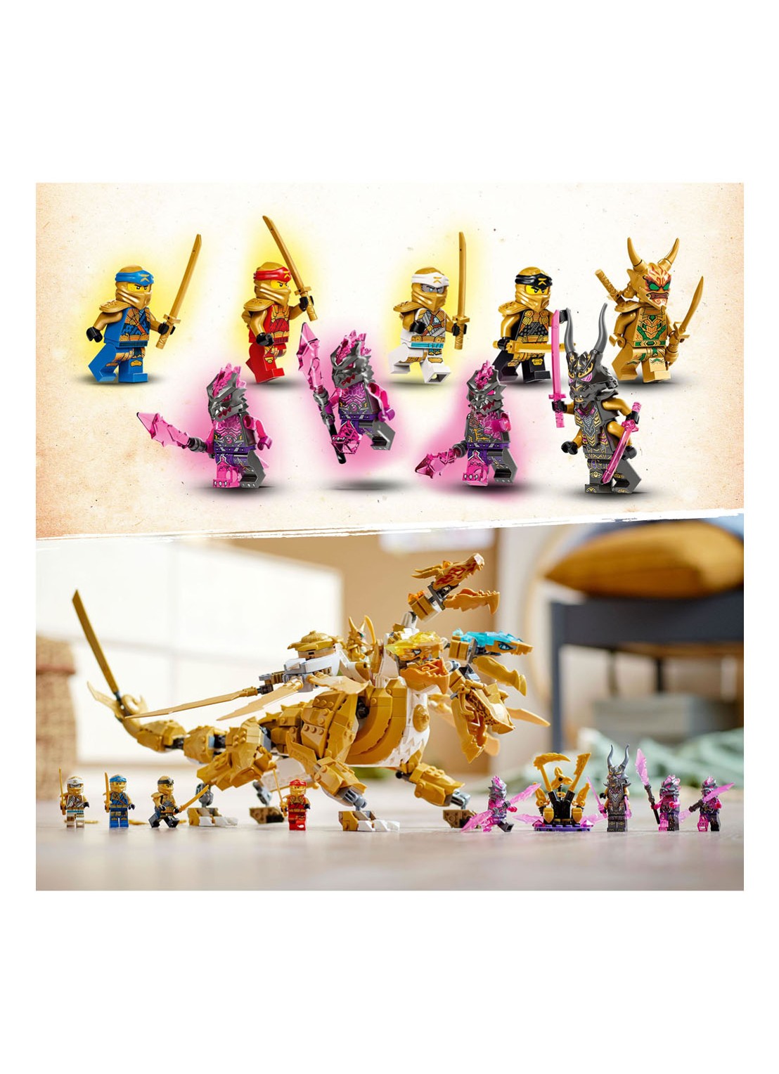 LEGO Lloyds gouden ultra draak - 71774 - detail 5 multicolor
