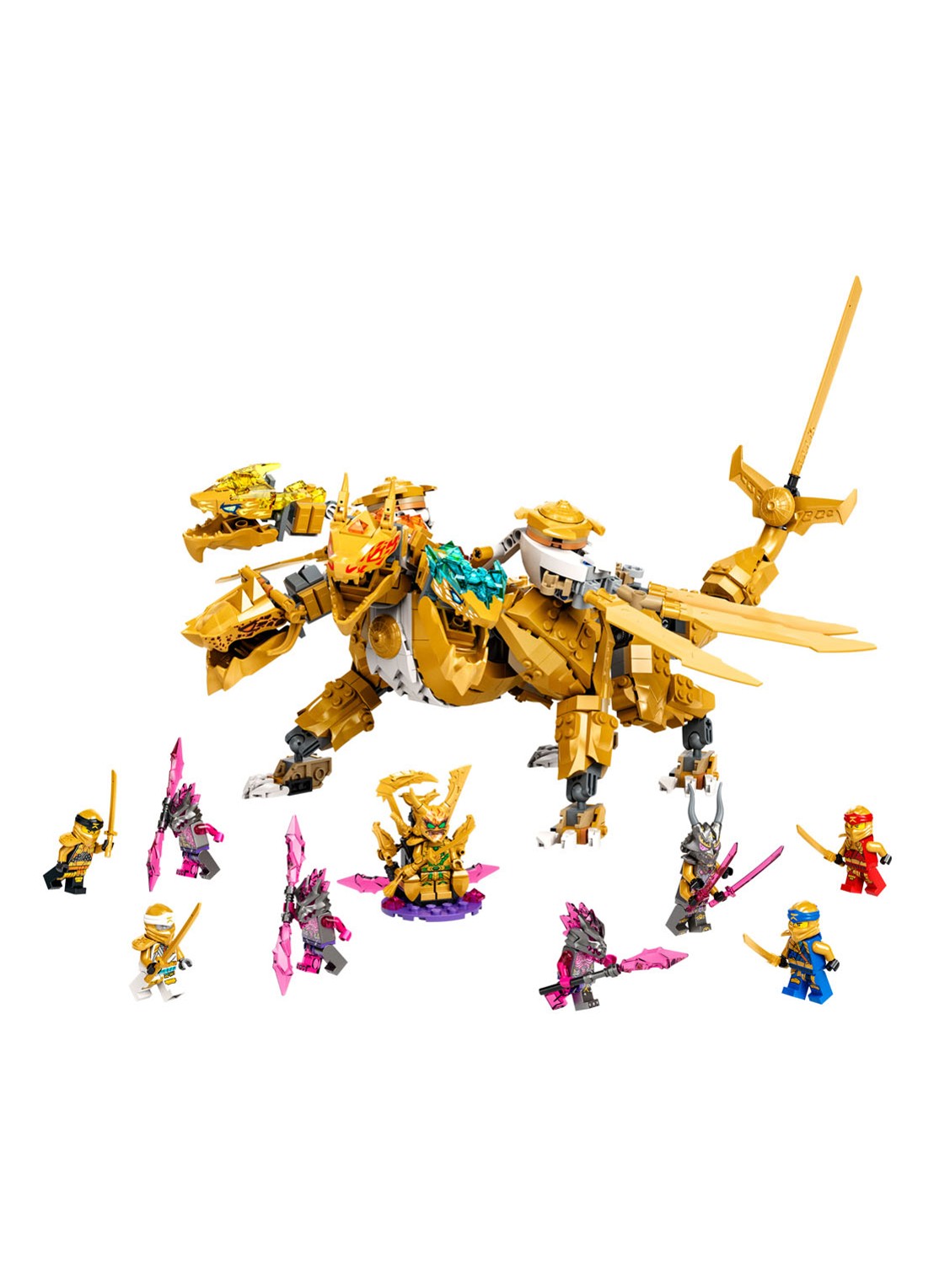 LEGO Lloyds gouden ultra draak - 71774 - voorkant 2 multicolor