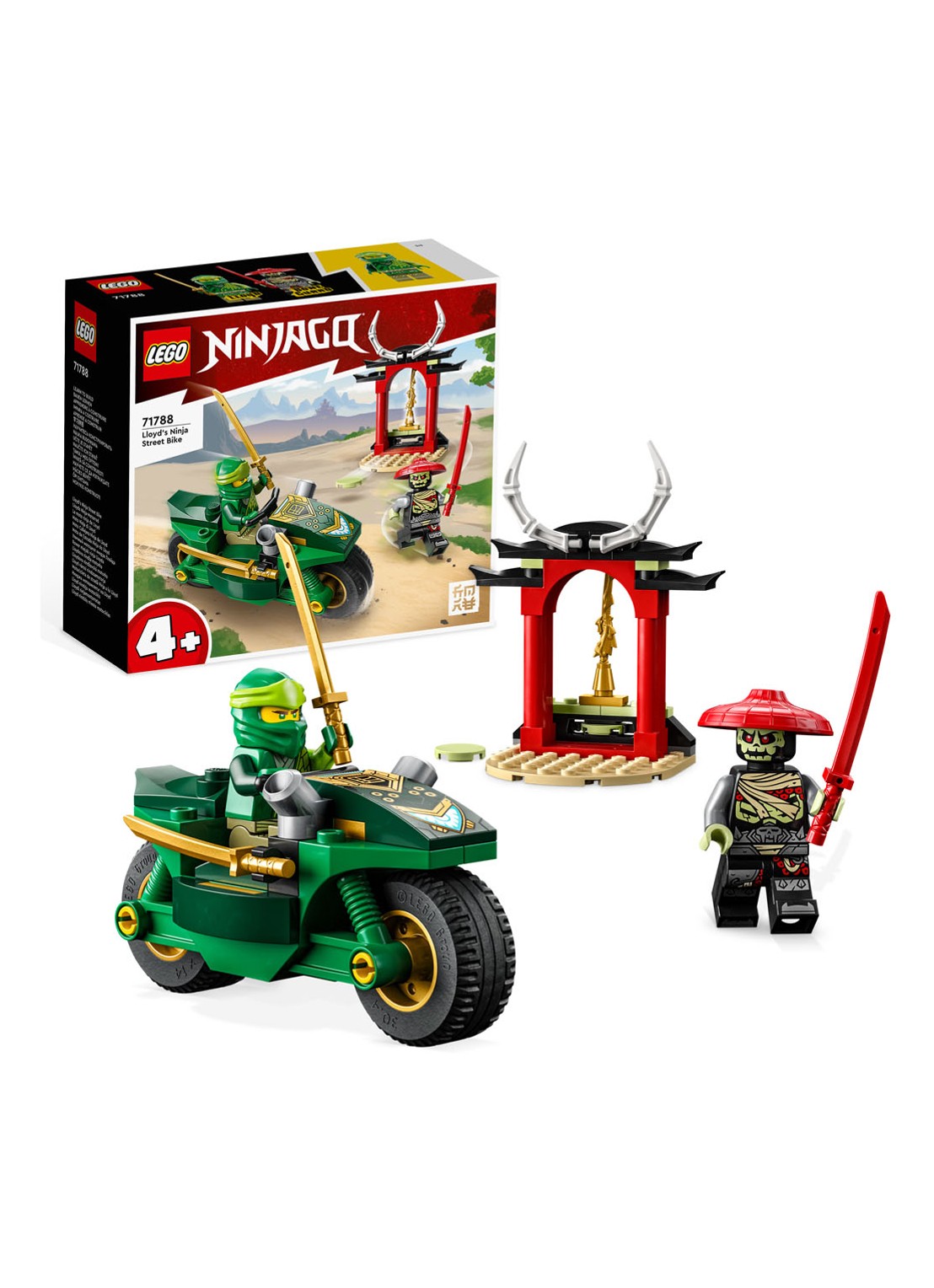 LEGO Lloyds Ninja motor - 71788 - voorkant 4 multicolor