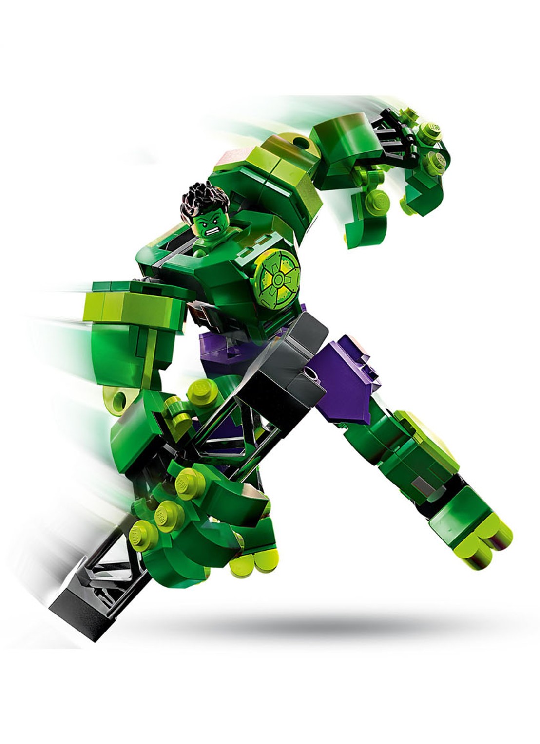 LEGO Marvel Hulk mechapantser Constructie Speelset - 76241 - detail 4 multicolor