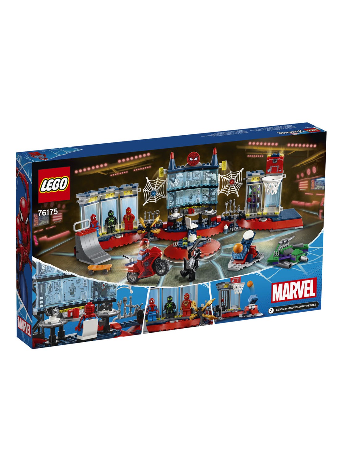 LEGO Marvel Super Heroes Aanval op de Spider schuilplaats - 76175 - detail 7 blauw