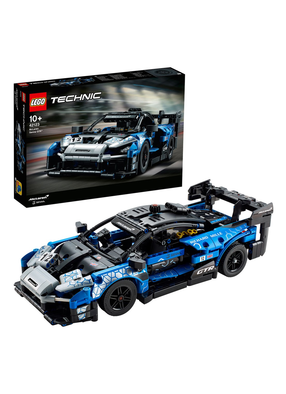 LEGO McLaren Senna GTR - 42123 - detail 3 blauw