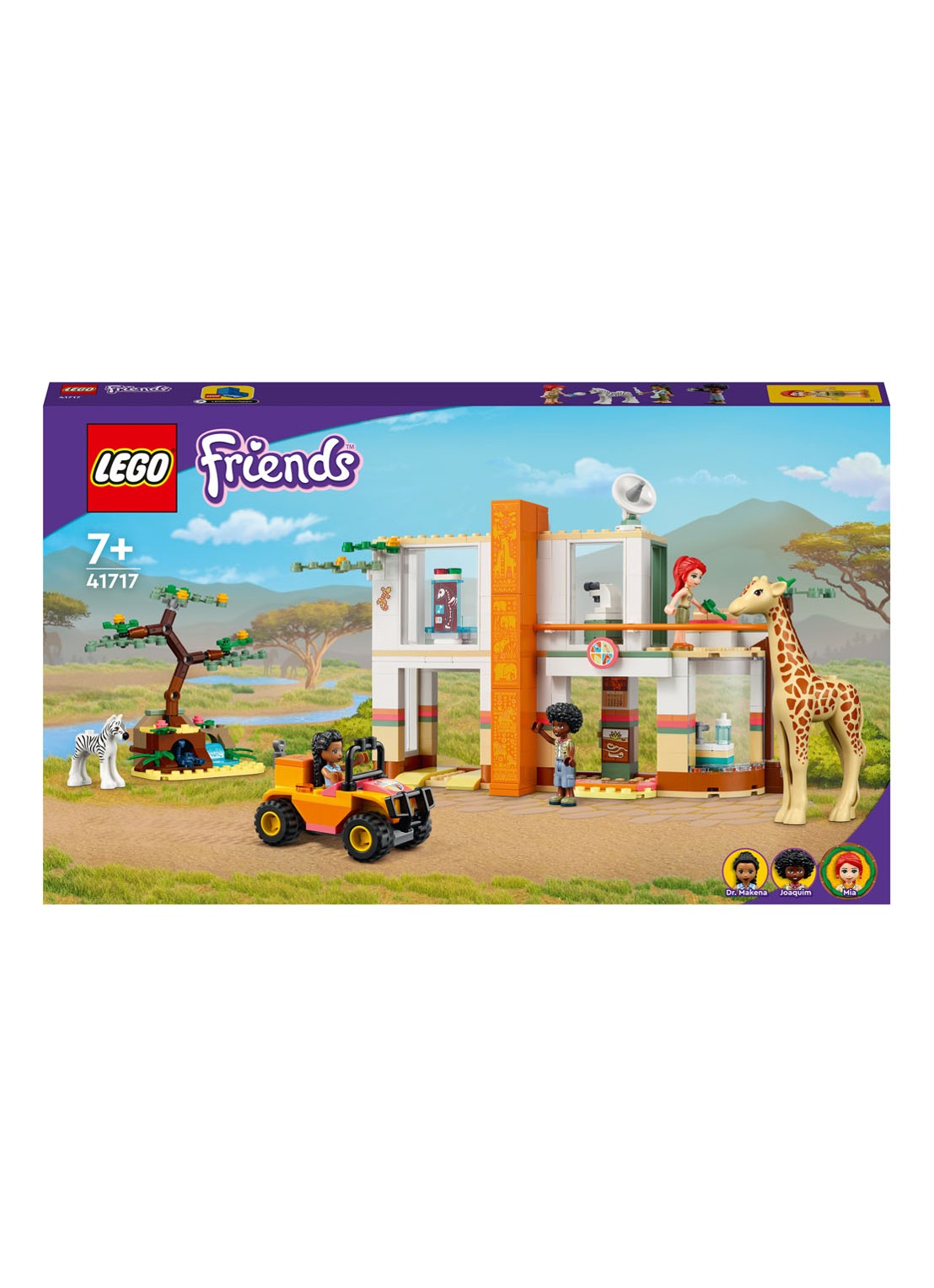 LEGO Mia's wilde dieren bescherming - 41717 - voorkant multicolor