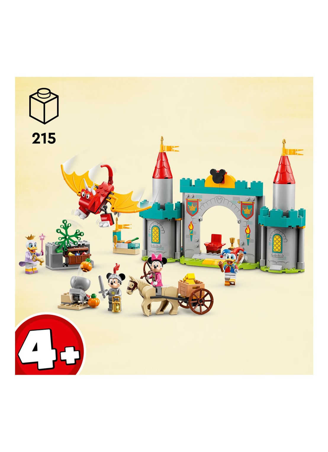 LEGO Mickey en vrienden kasteelverdedigers - 10780 - detail 4 multicolor