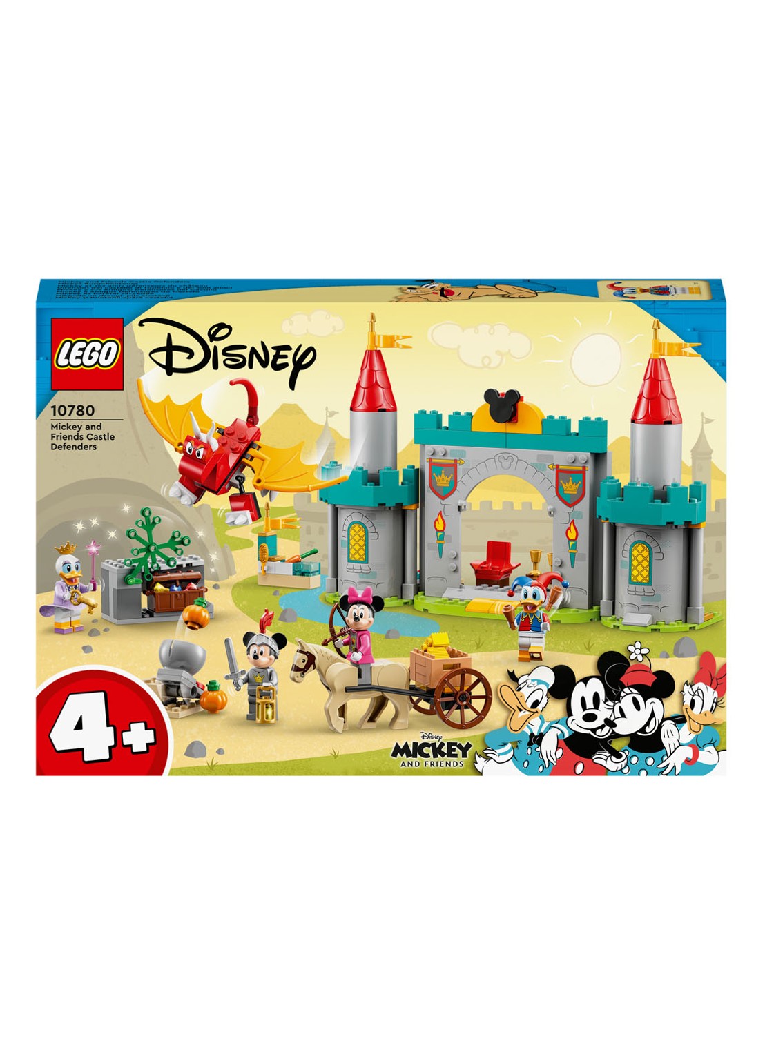 LEGO Mickey en vrienden kasteelverdedigers - 10780 - voorkant multicolor
