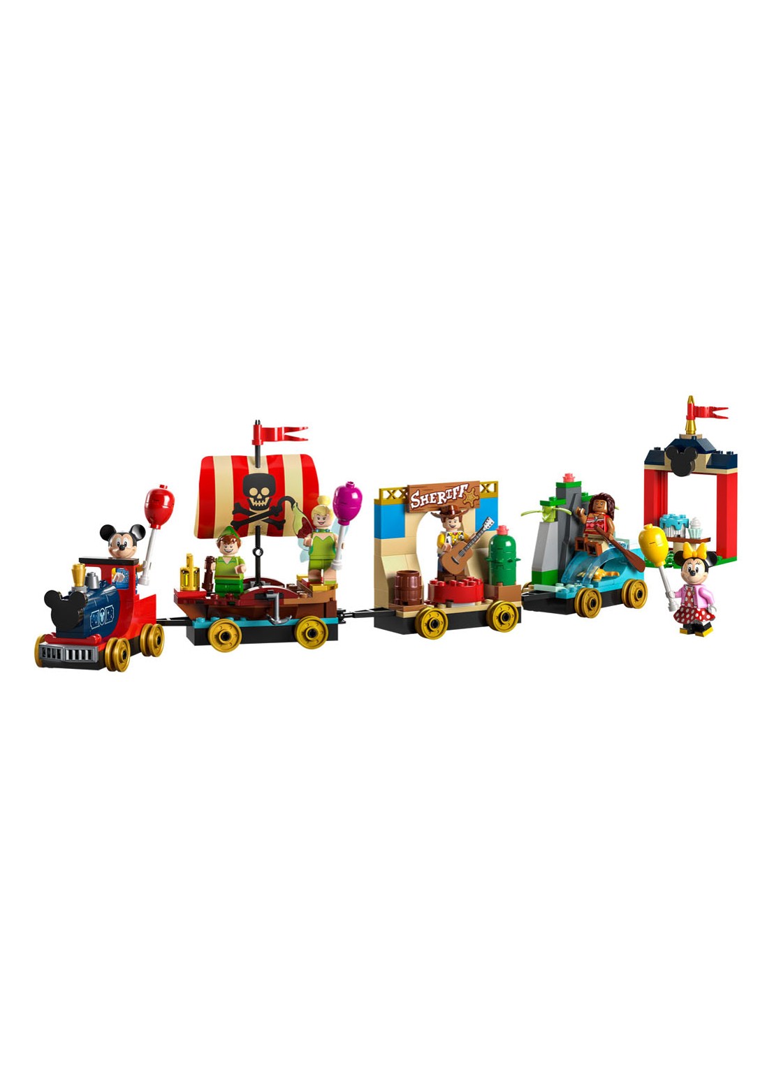 LEGO Mickey Feesttrein bouwset - 43212 - detail 5 multicolor