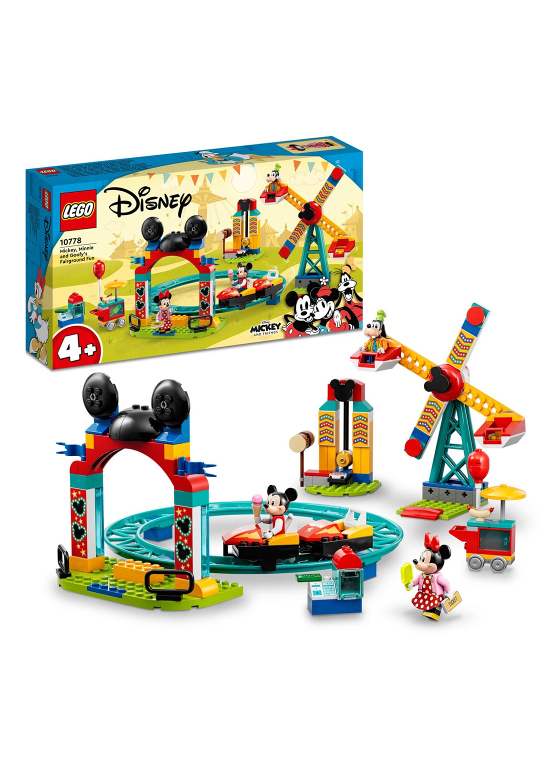 LEGO Mickey, Minnie and Goofy kermisplezier - 10778 - detail multicolor