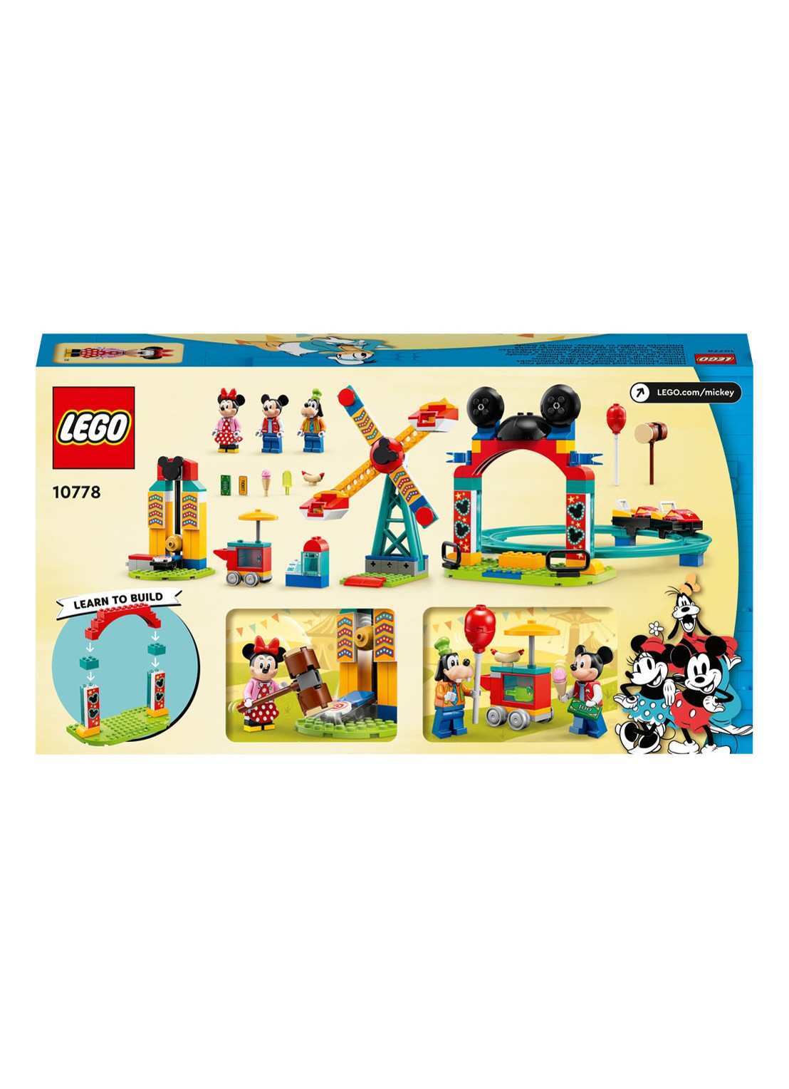 LEGO Mickey, Minnie and Goofy kermisplezier - 10778 - detail 5 multicolor