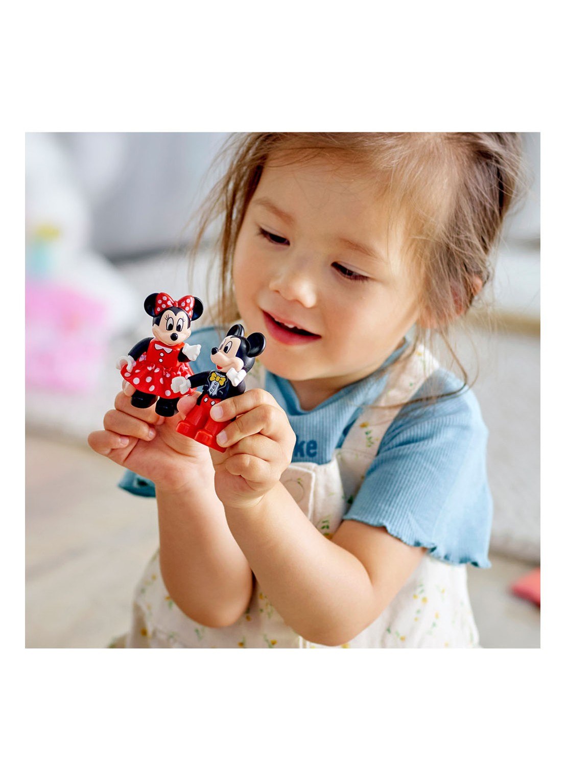 LEGO Mickey & Minnie Verjaardagstrein - bouwset 10941 - detail 4 steenrood