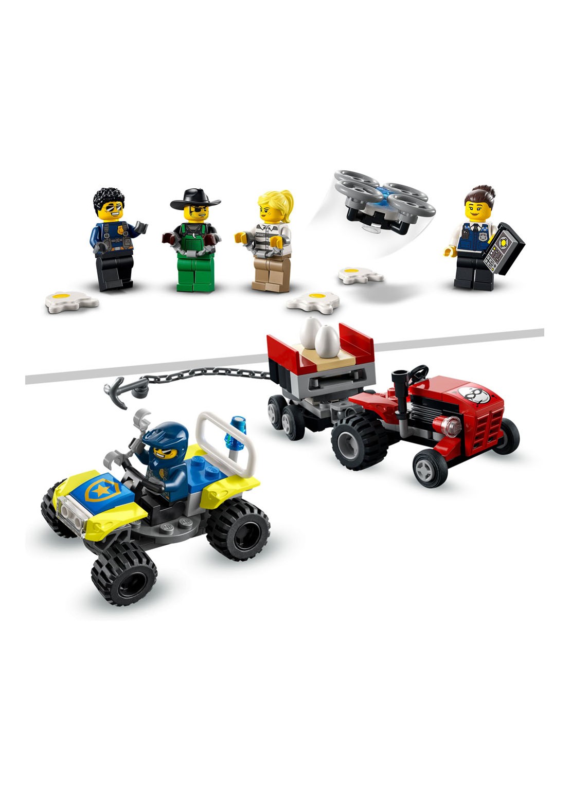 LEGO Mobiele Commandowagen Politie bouwspeelgoed - 60315 - detail 5 multicolor