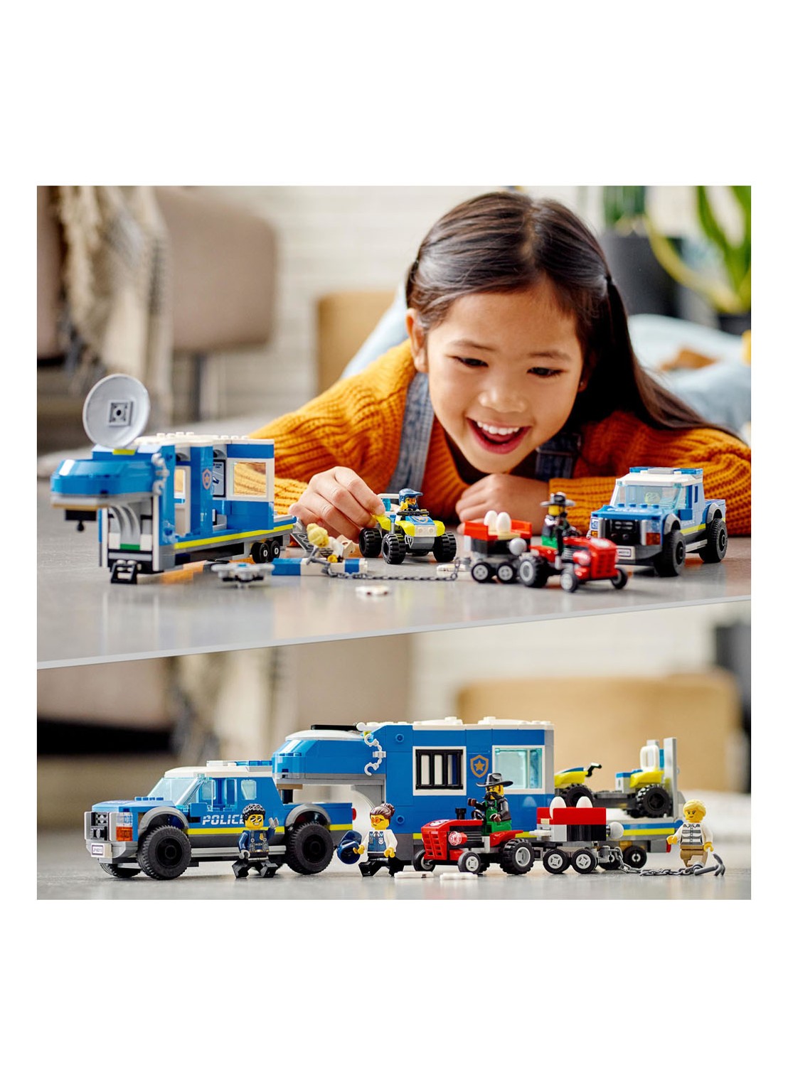 LEGO Mobiele Commandowagen Politie bouwspeelgoed - 60315 - detail 6 multicolor