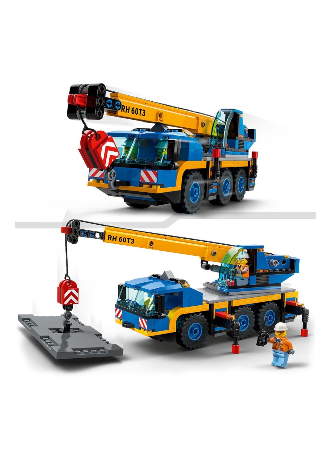 LEGO Mobiele Kraan bouwspeelgoed - 60324 - detail 2 multicolor